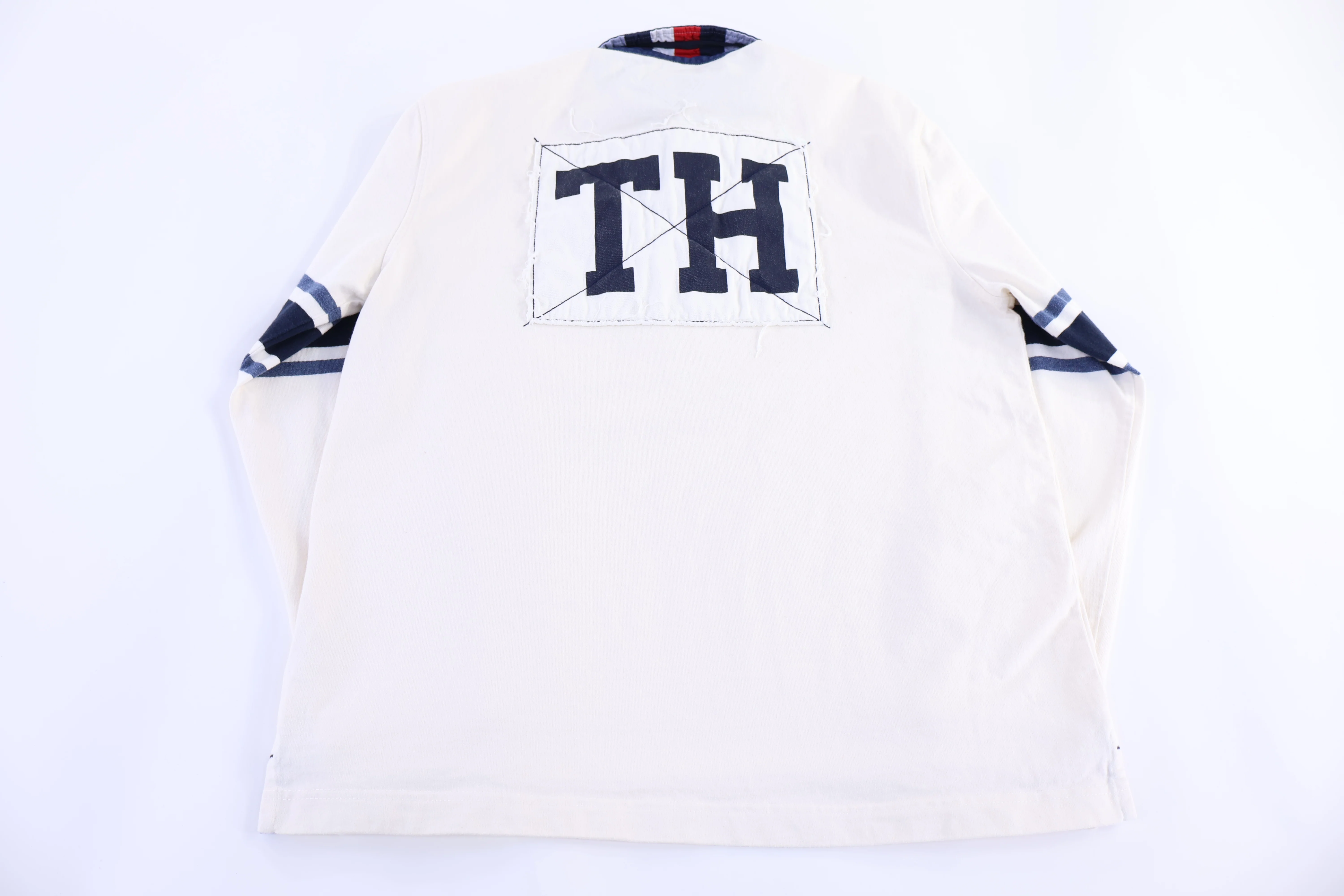 Tommy Hilfiger Embroidered Logo Rugby LS Button Up - Image 2