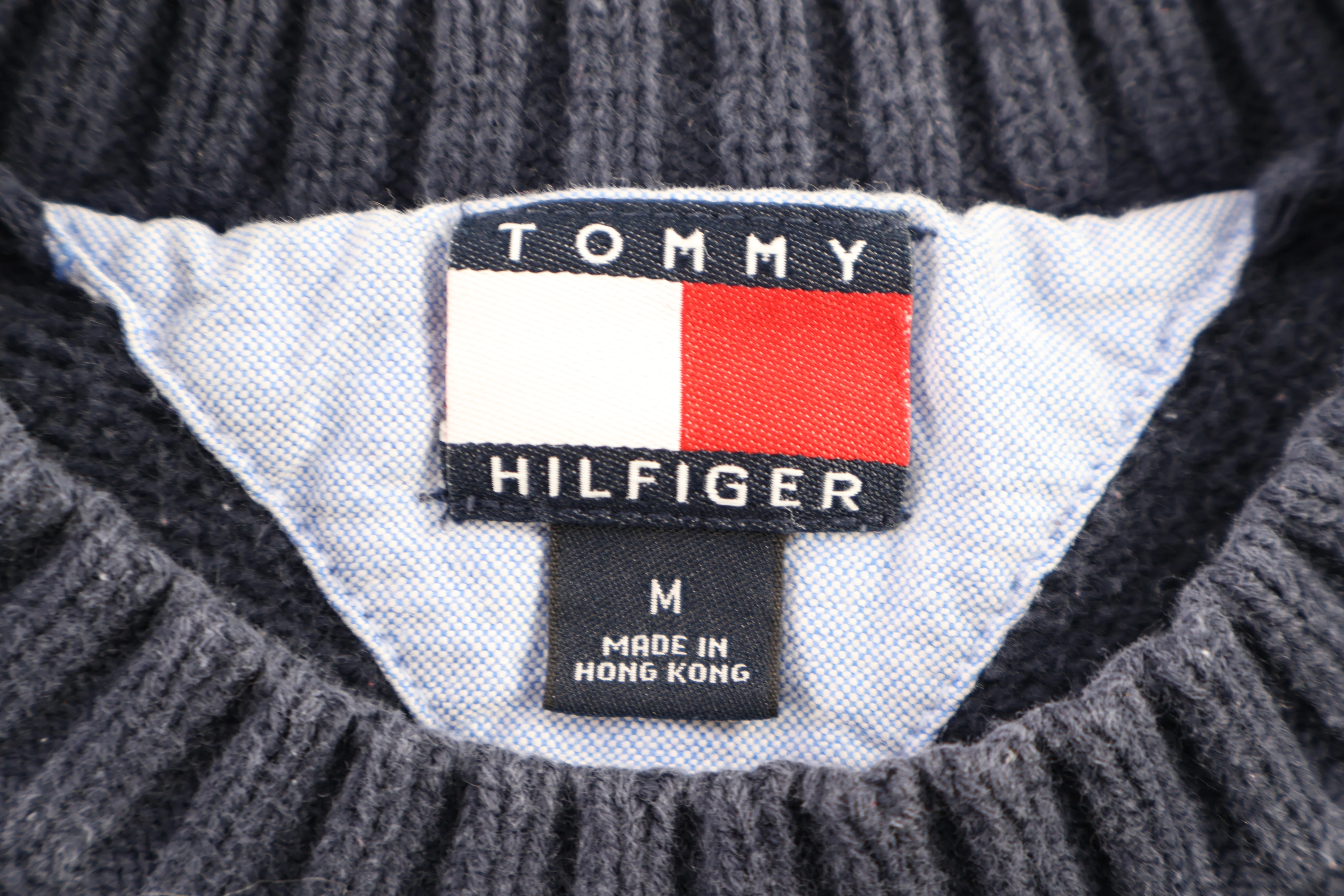 Tommy Hilfiger Embroidered Logo Striped Sweater - Image 3