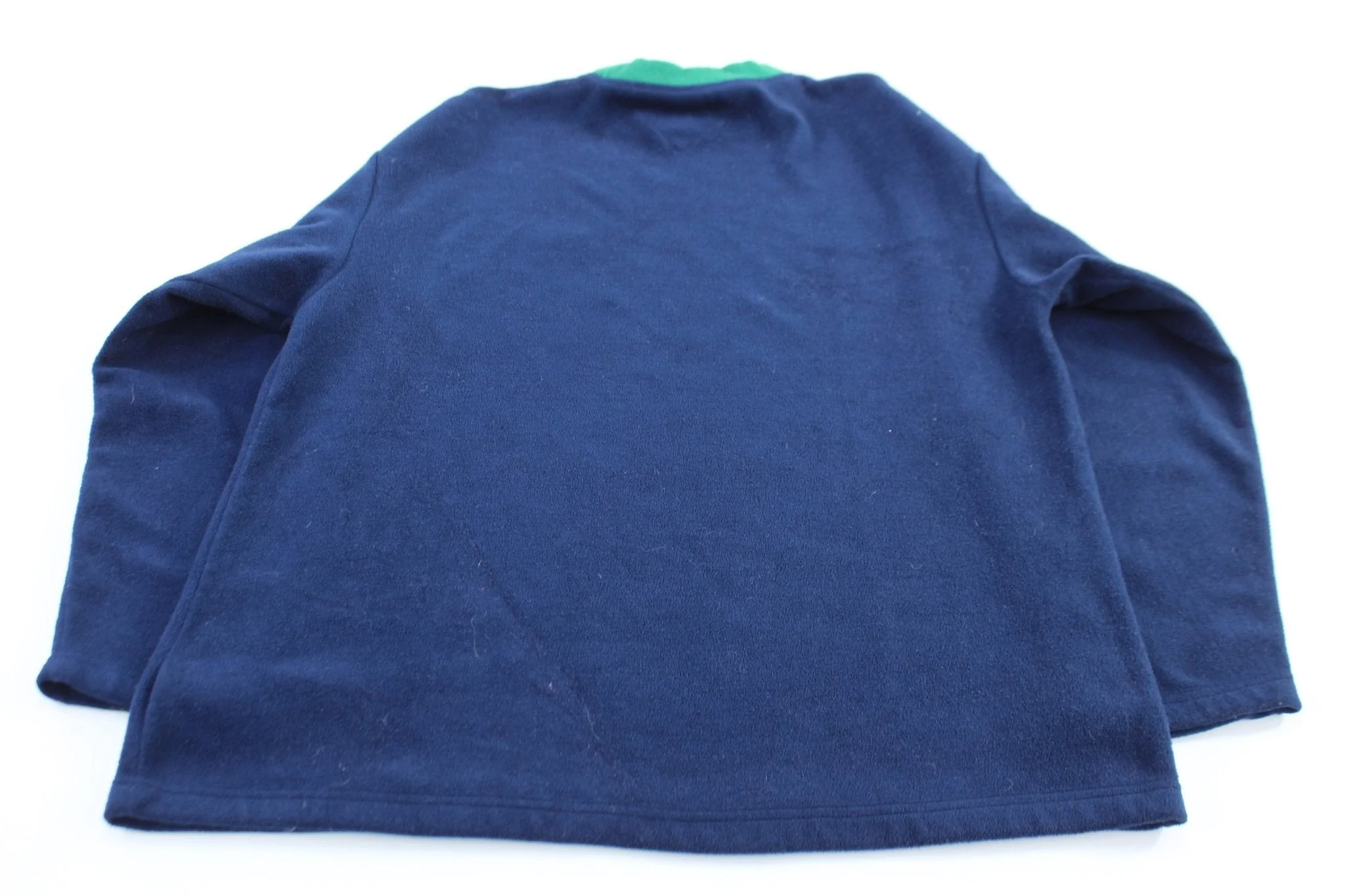 Tommy Hilfiger Logo Patch Blue Fleece Sweater - Image 2