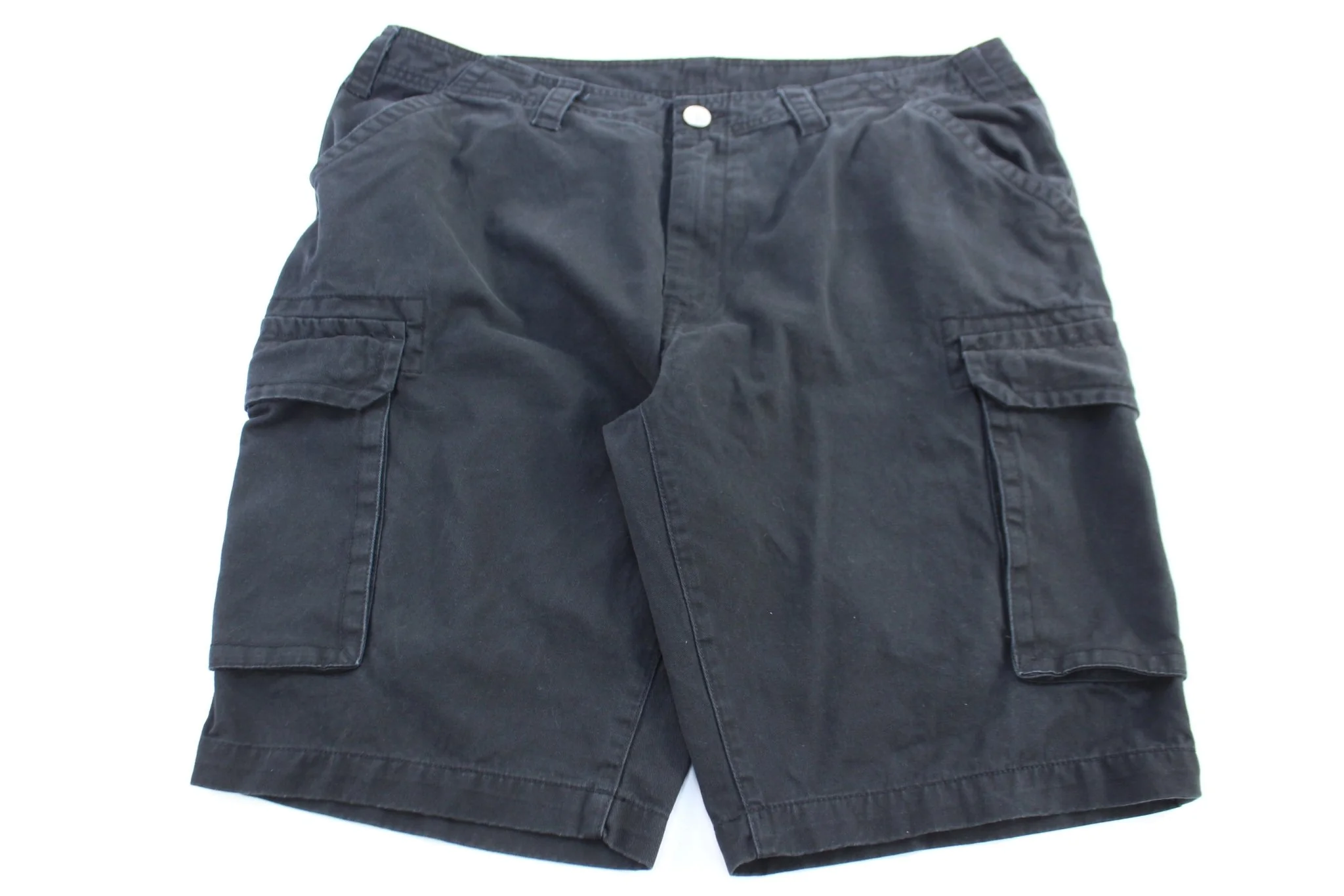True Religion Black Cargo shorts