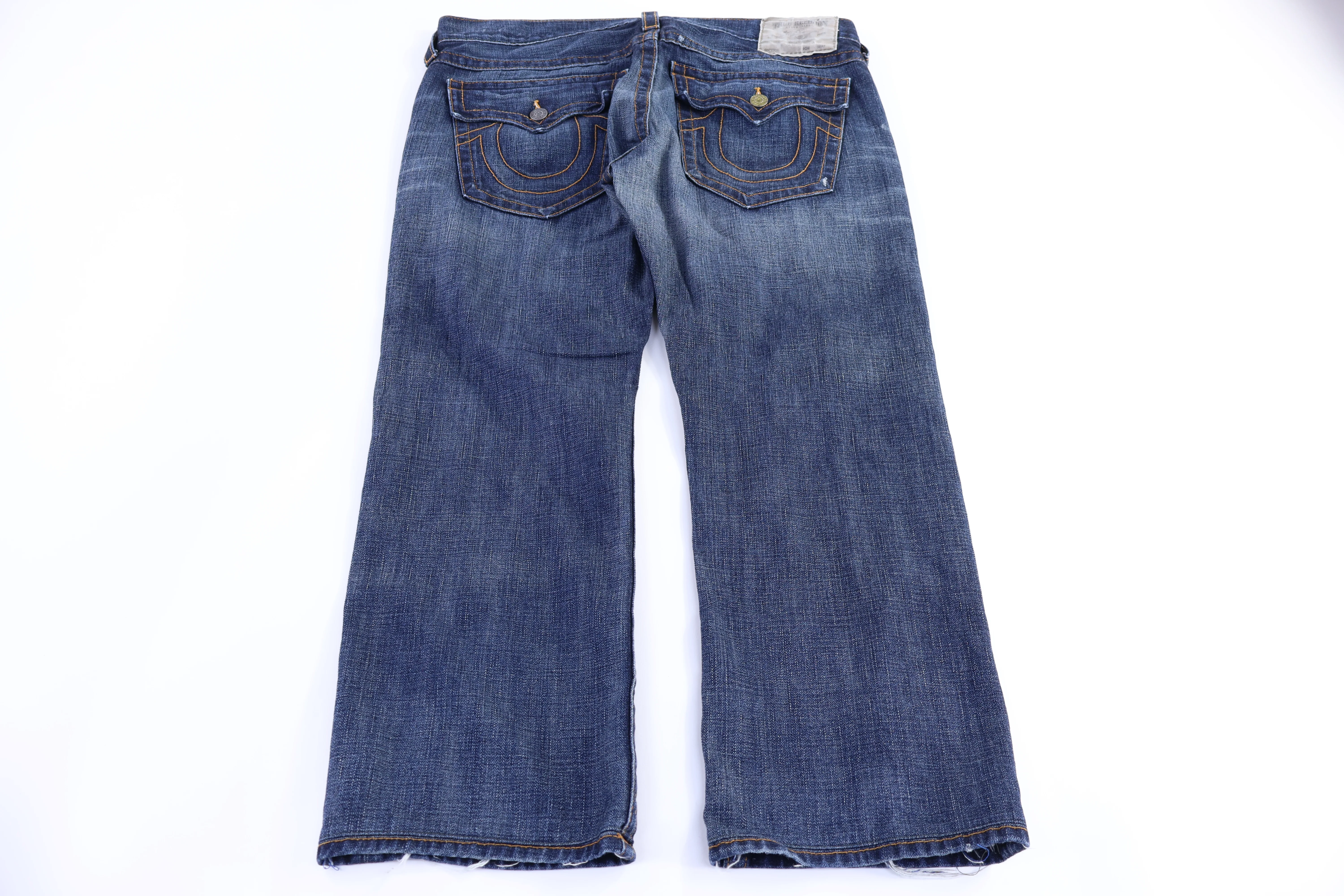 True Religion Dark Wash Denim Jeans - Image 2