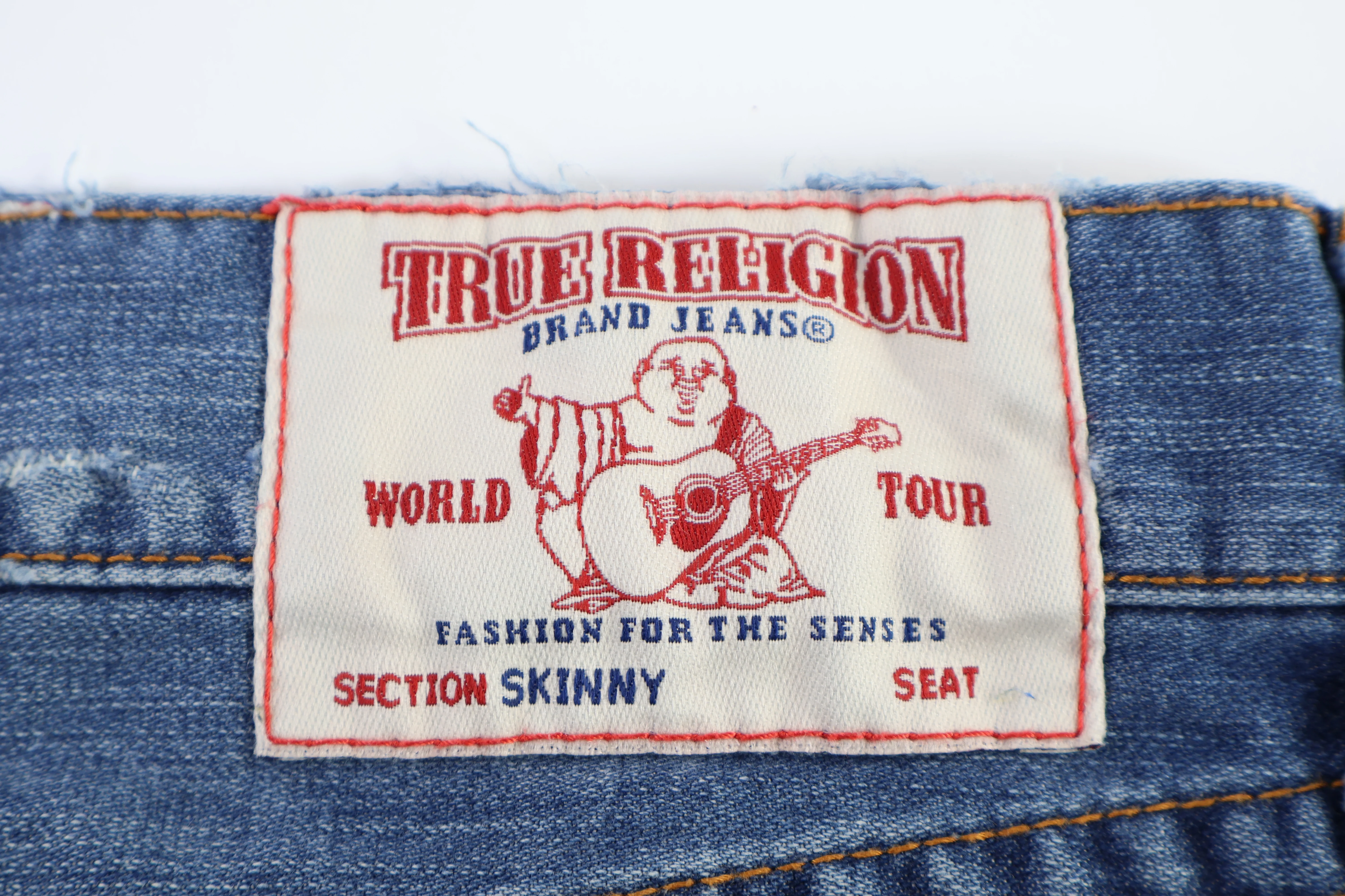 True Religion Medium Wash Denim Jeans - Image 3