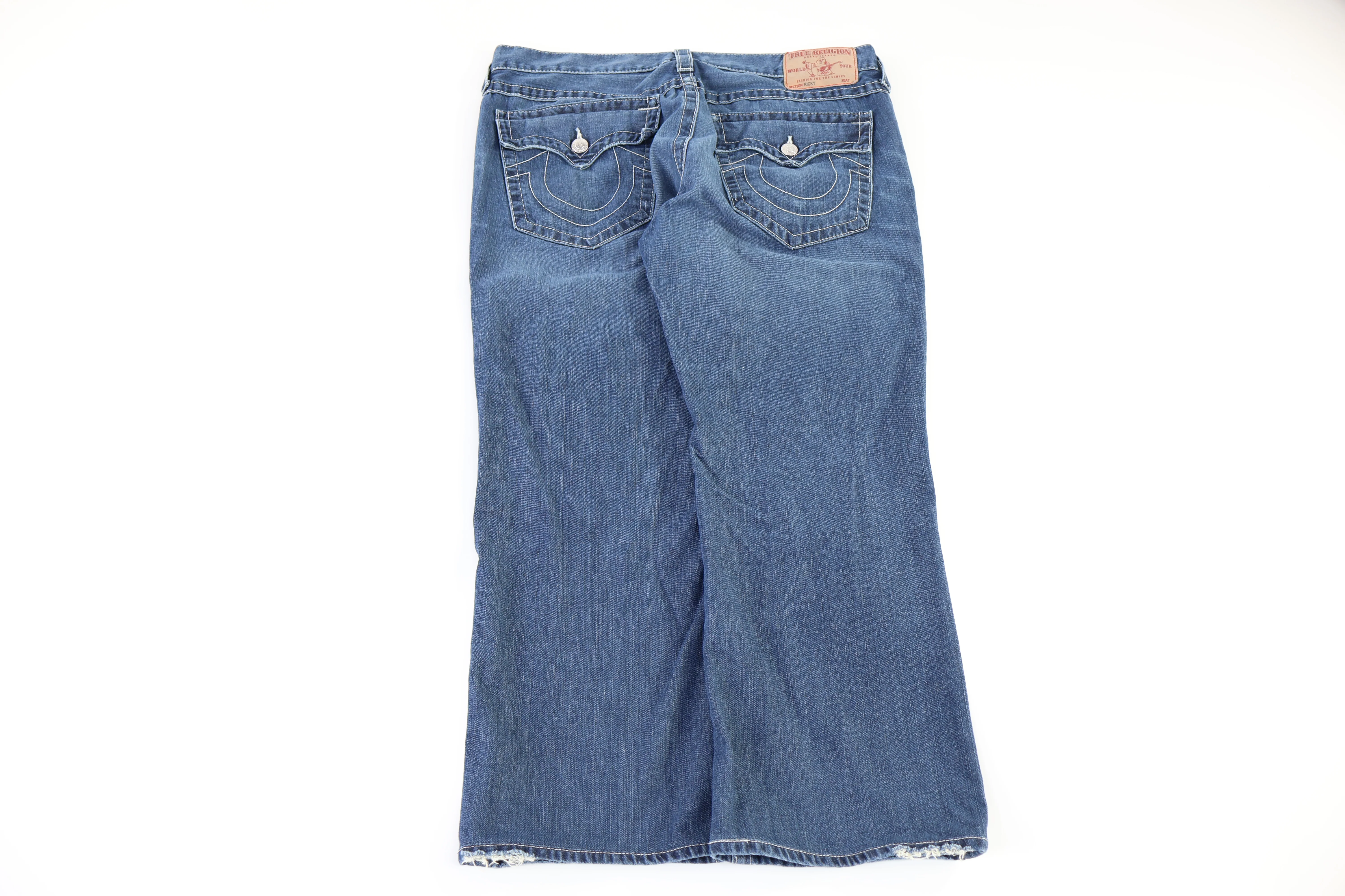 True Religion Ricky Medium Wash Denim Jeans - Image 2