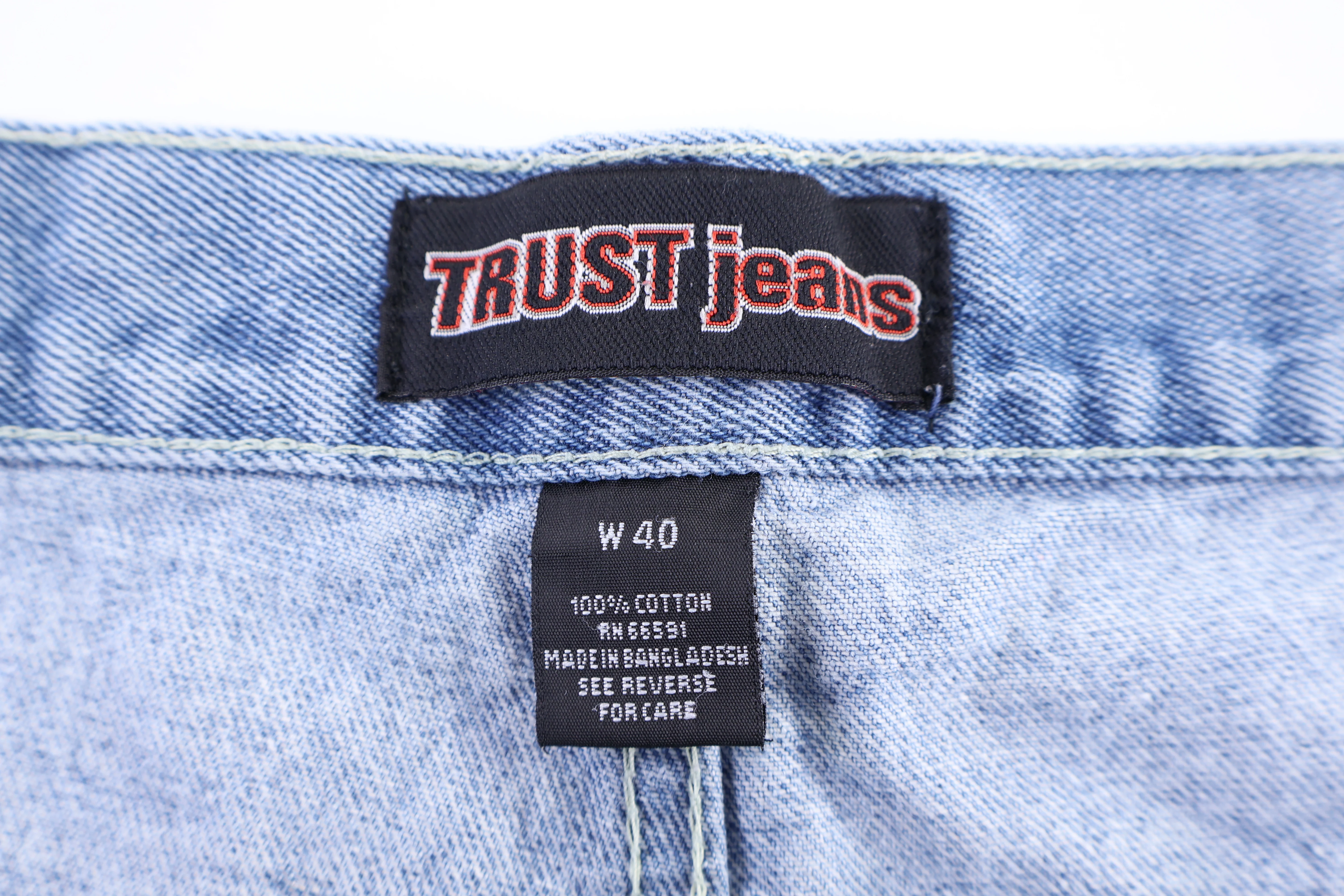 Trust Jeans Light Wash Denim Shorts - Image 3