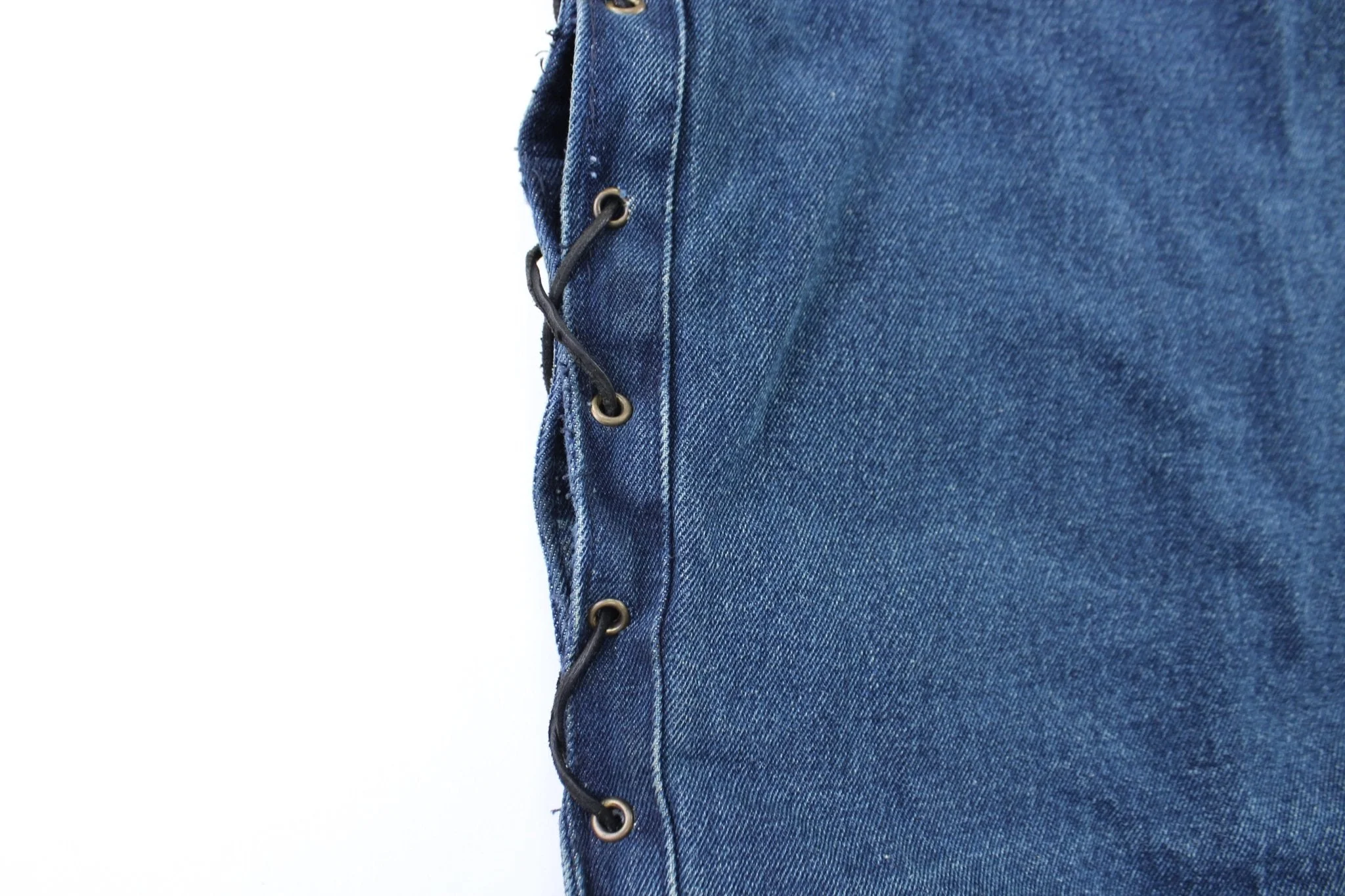Unik Denim Button Snap Vest - Image 4
