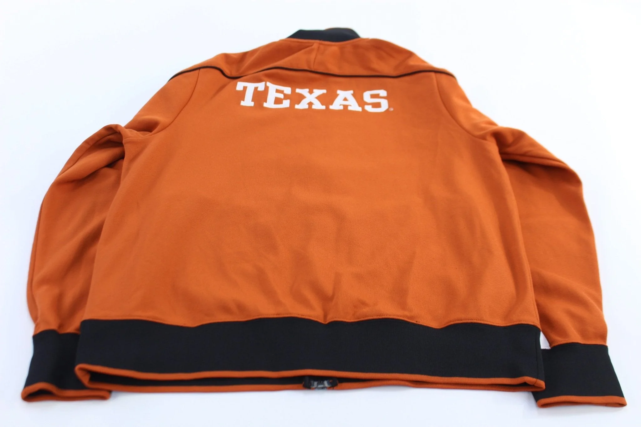 University of Texas Longhorns Striped Nike Track Jacket - Image 2