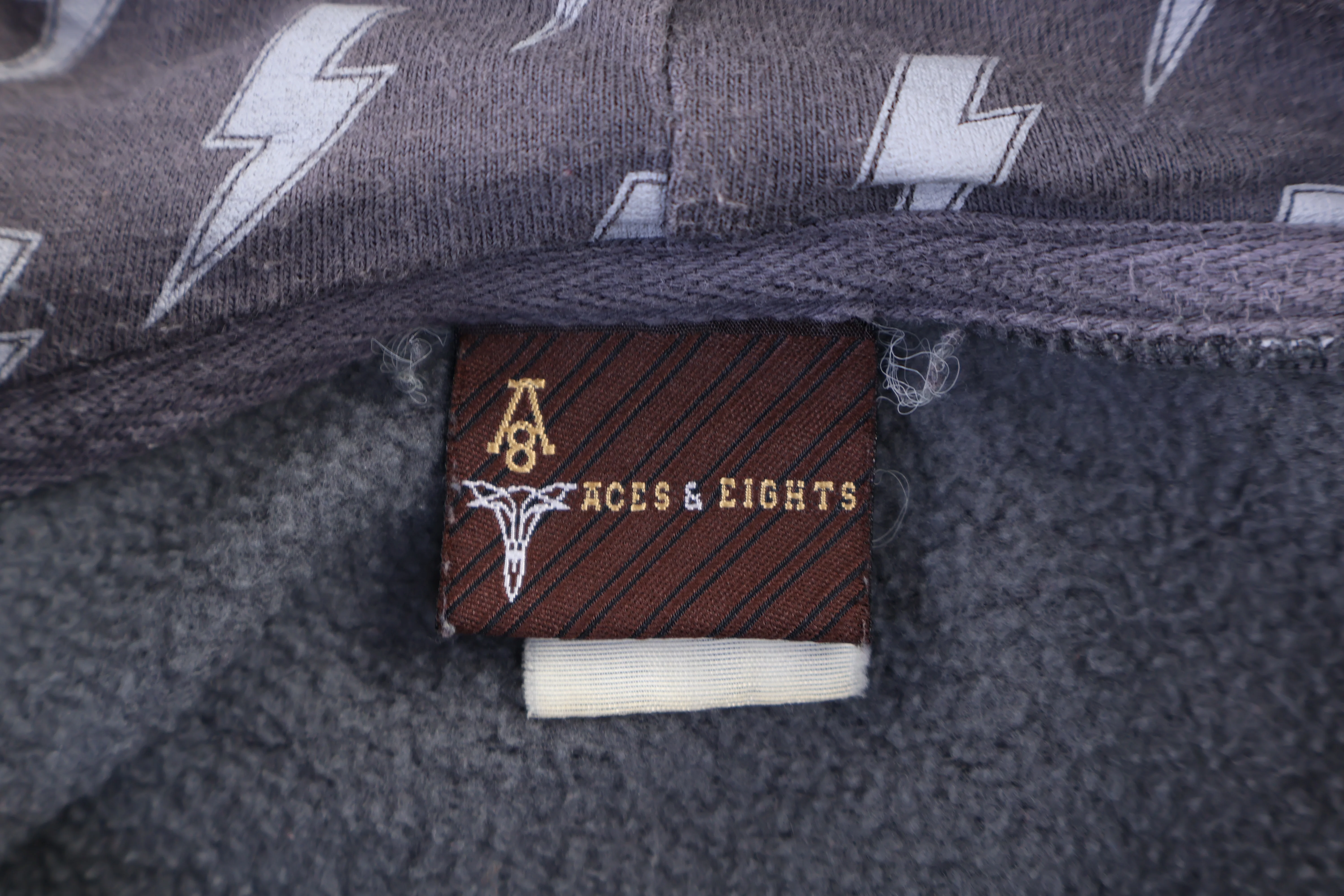 Vintage ACDC Full Zip Hoodie - Image 3