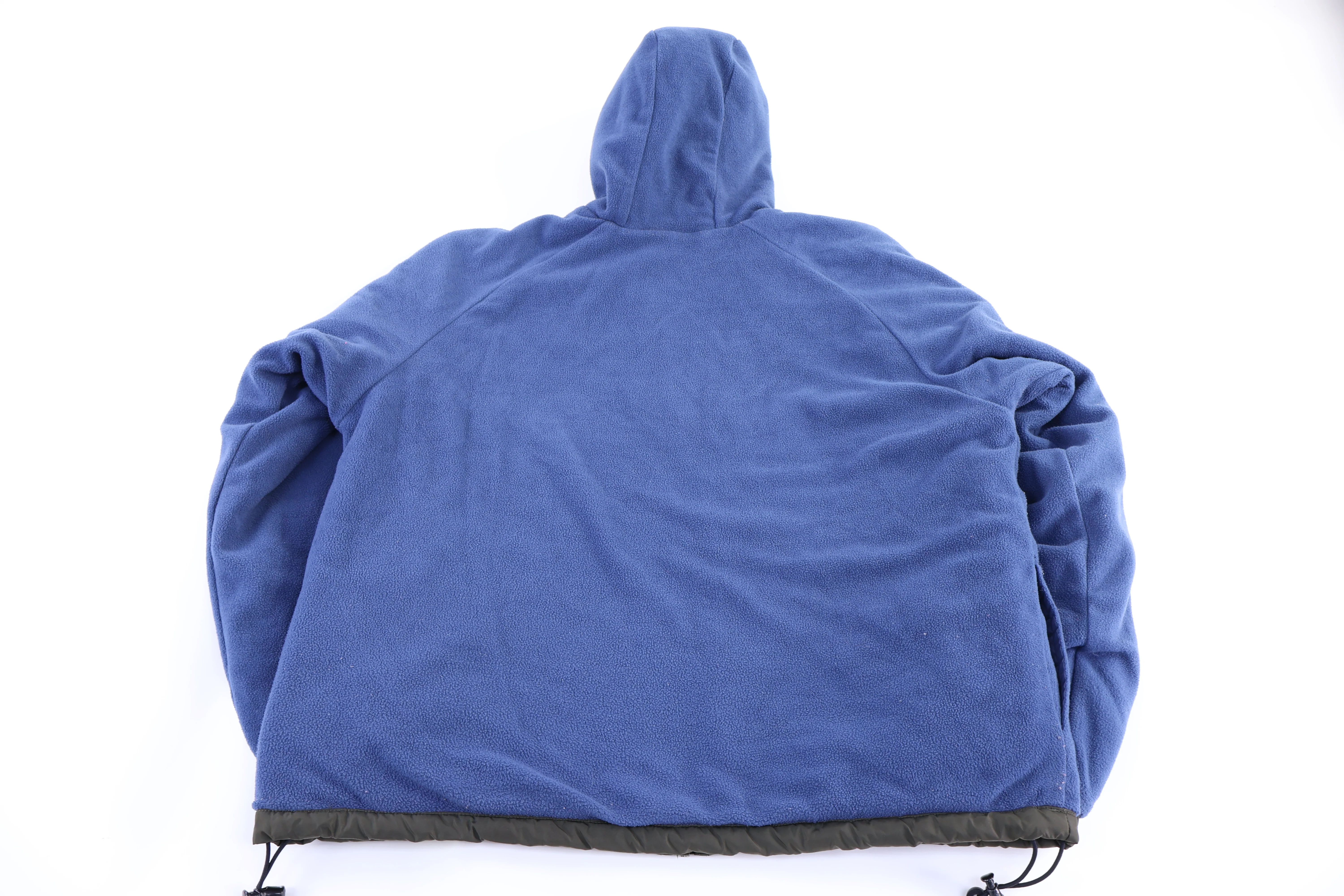 Vintage Adidas Blue & Grey Reversible Jacket - Image 2