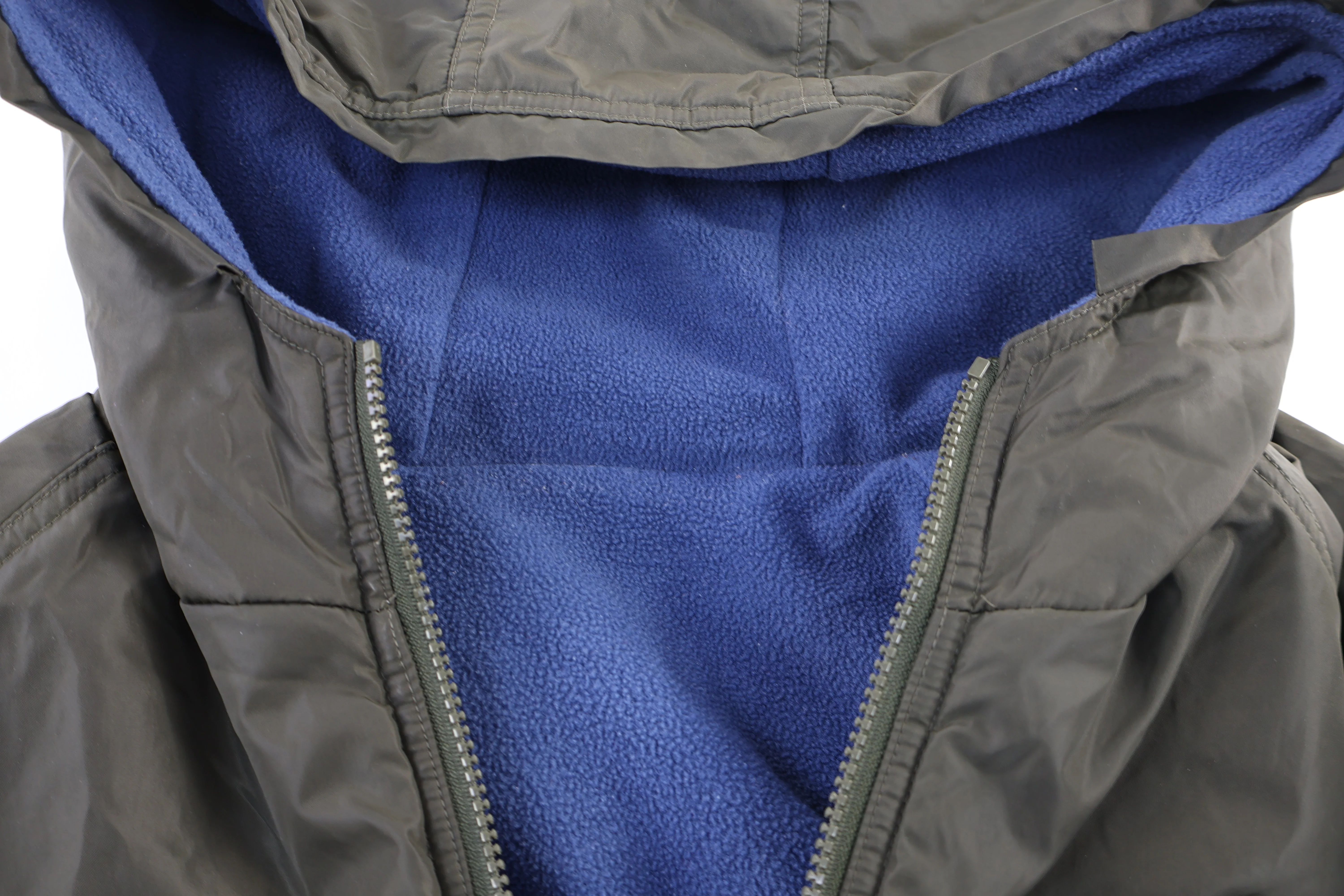 Vintage Adidas Blue & Grey Reversible Jacket - Image 5