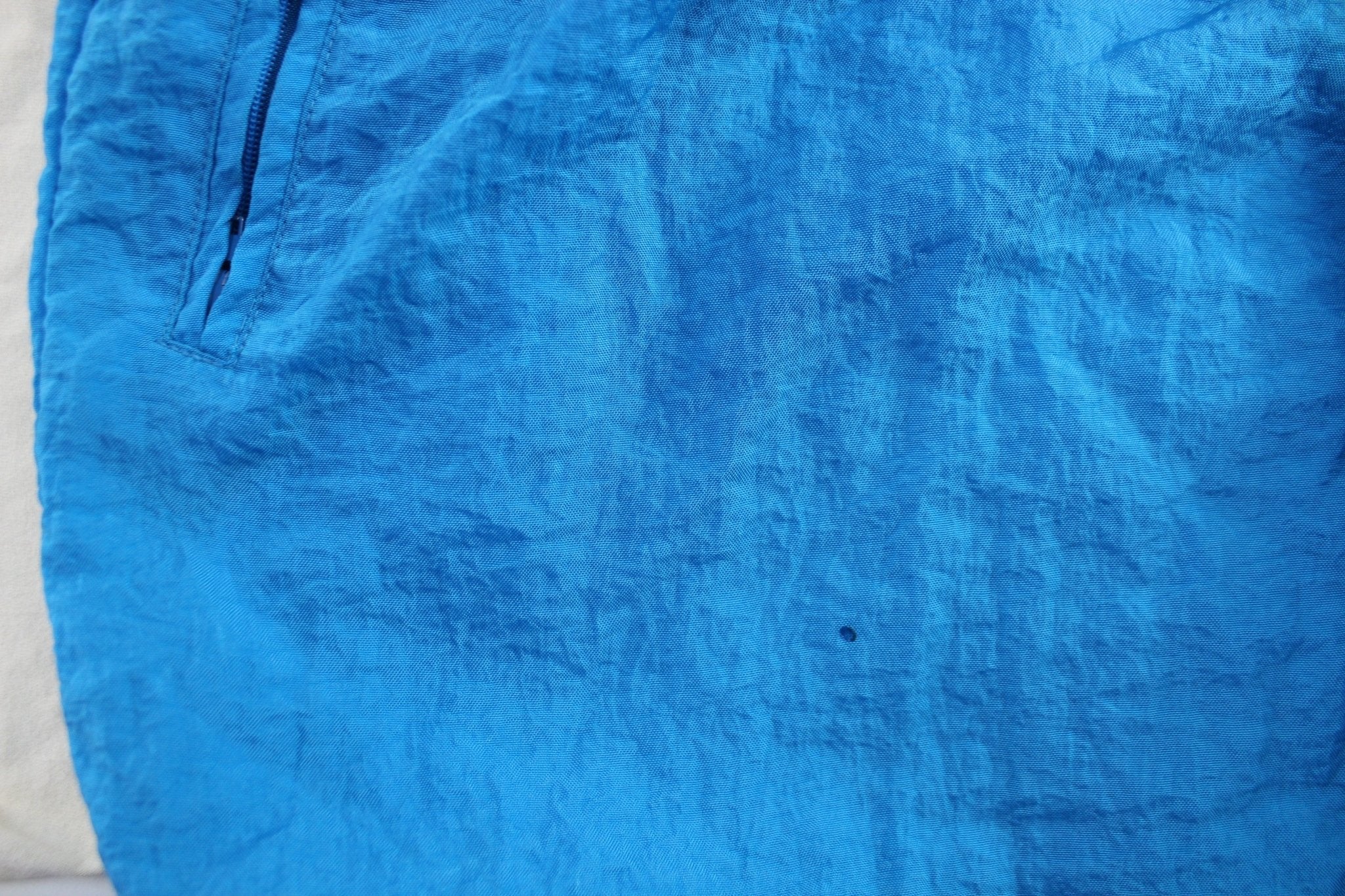 Vintage Adidas Embroidered Logo Aqua Track Pants - Image 4
