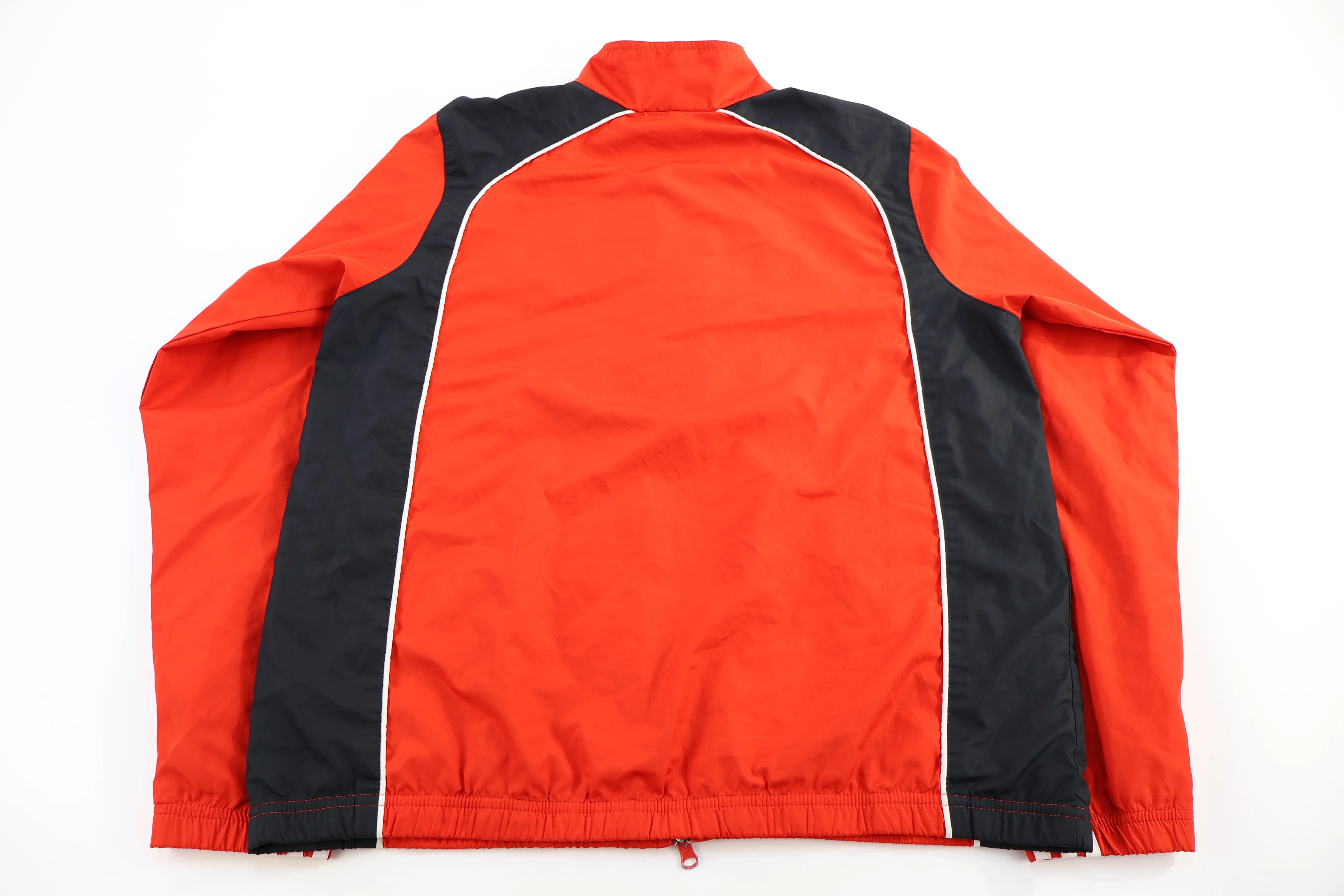Vintage Adidas Embroidered Logo Full Zip Windbreaker - Image 2