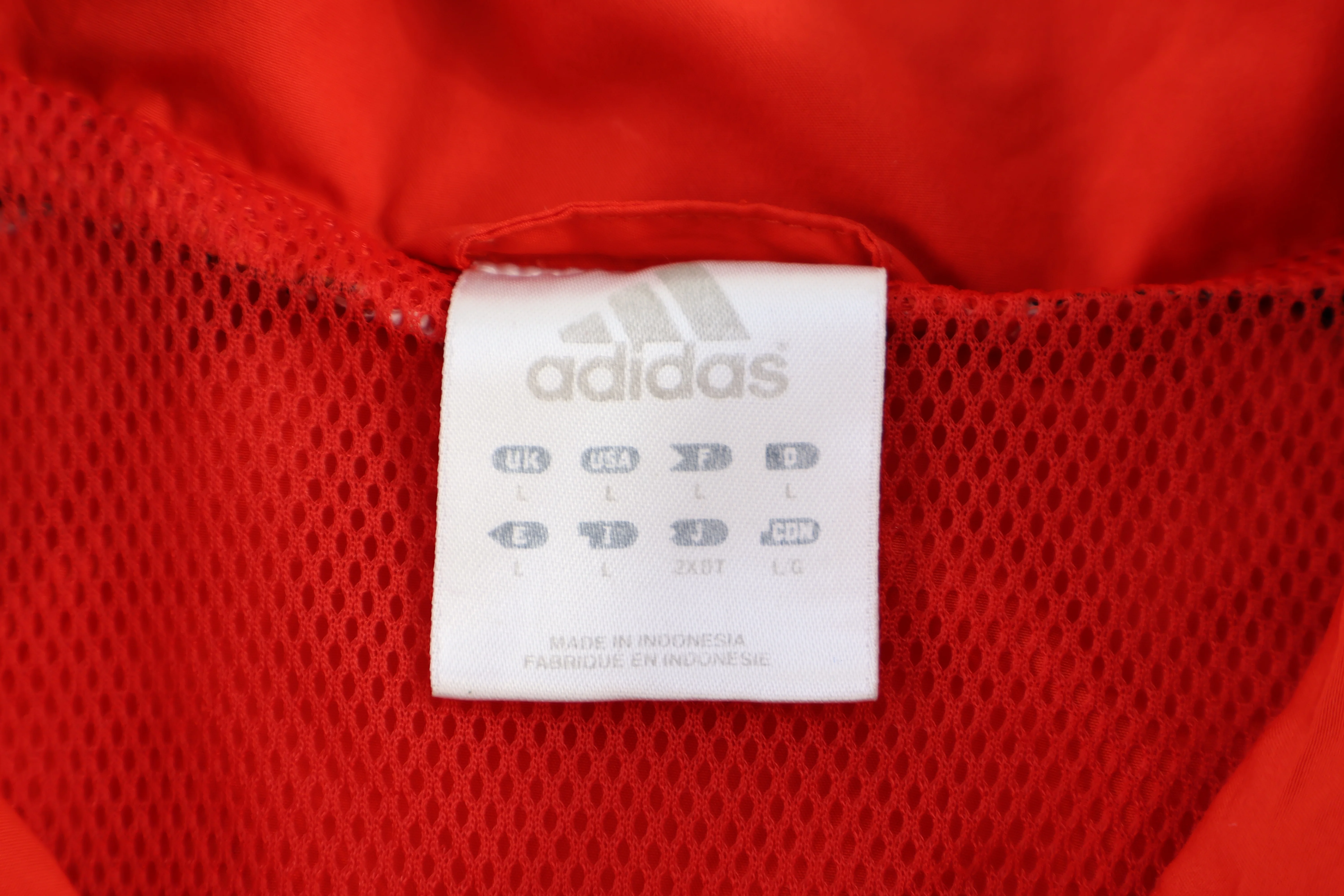 Vintage Adidas Embroidered Logo Full Zip Windbreaker - Image 3