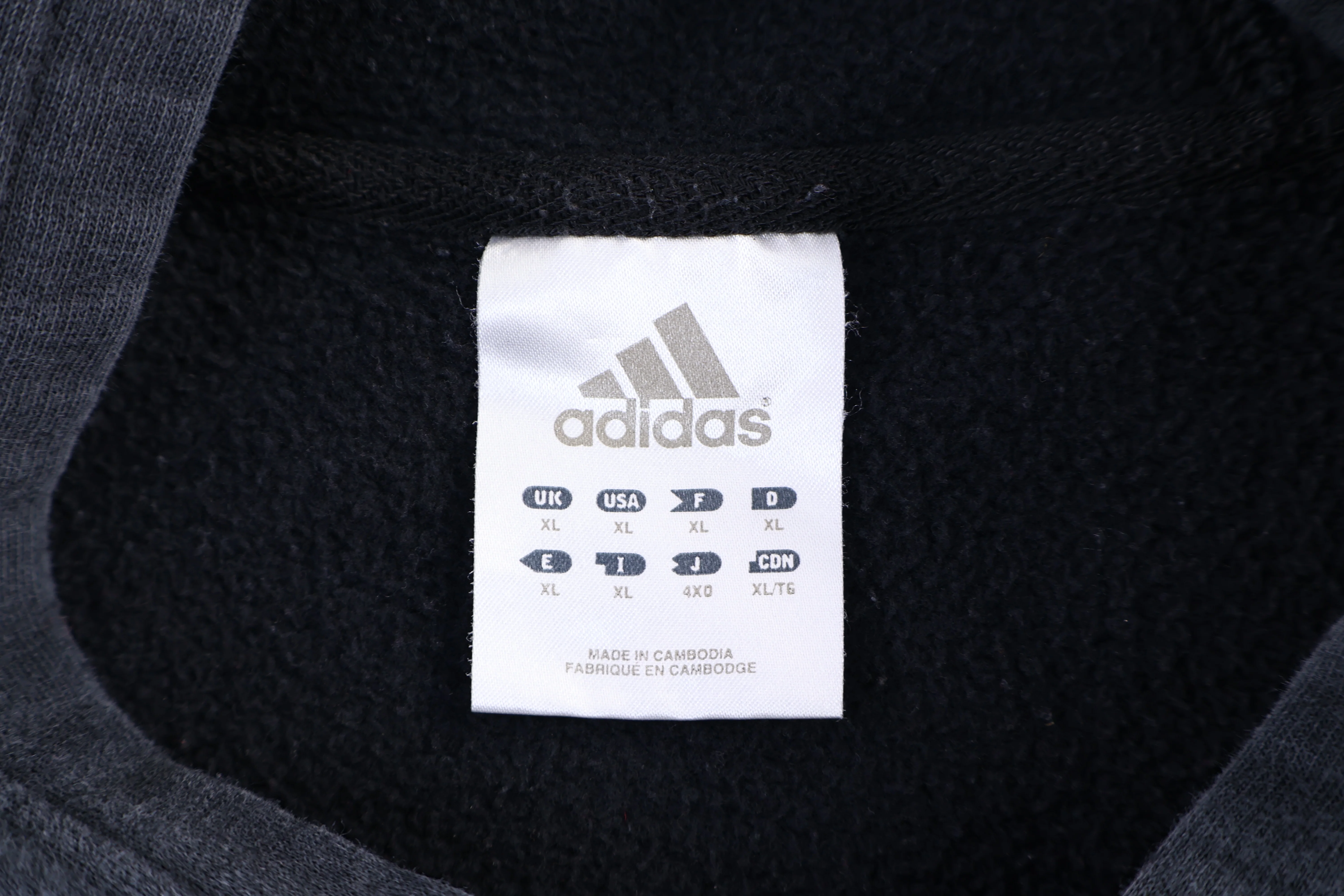 Vintage Adidas Embroidered Logo Pullover Hoodie - Image 3