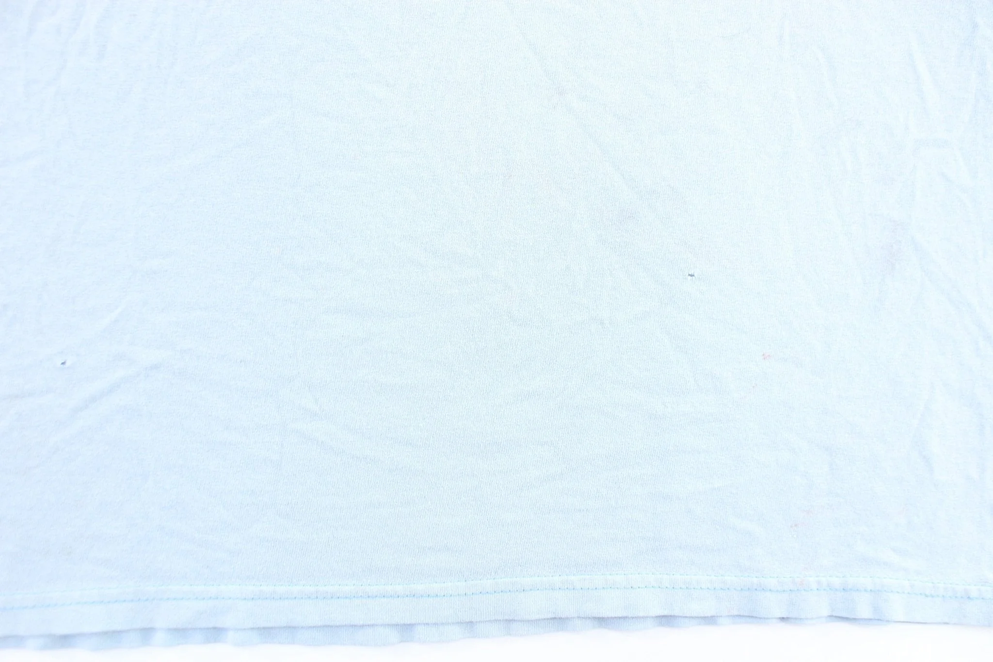 Vintage Adidas Logo Light Blue Tank Top - Image 3