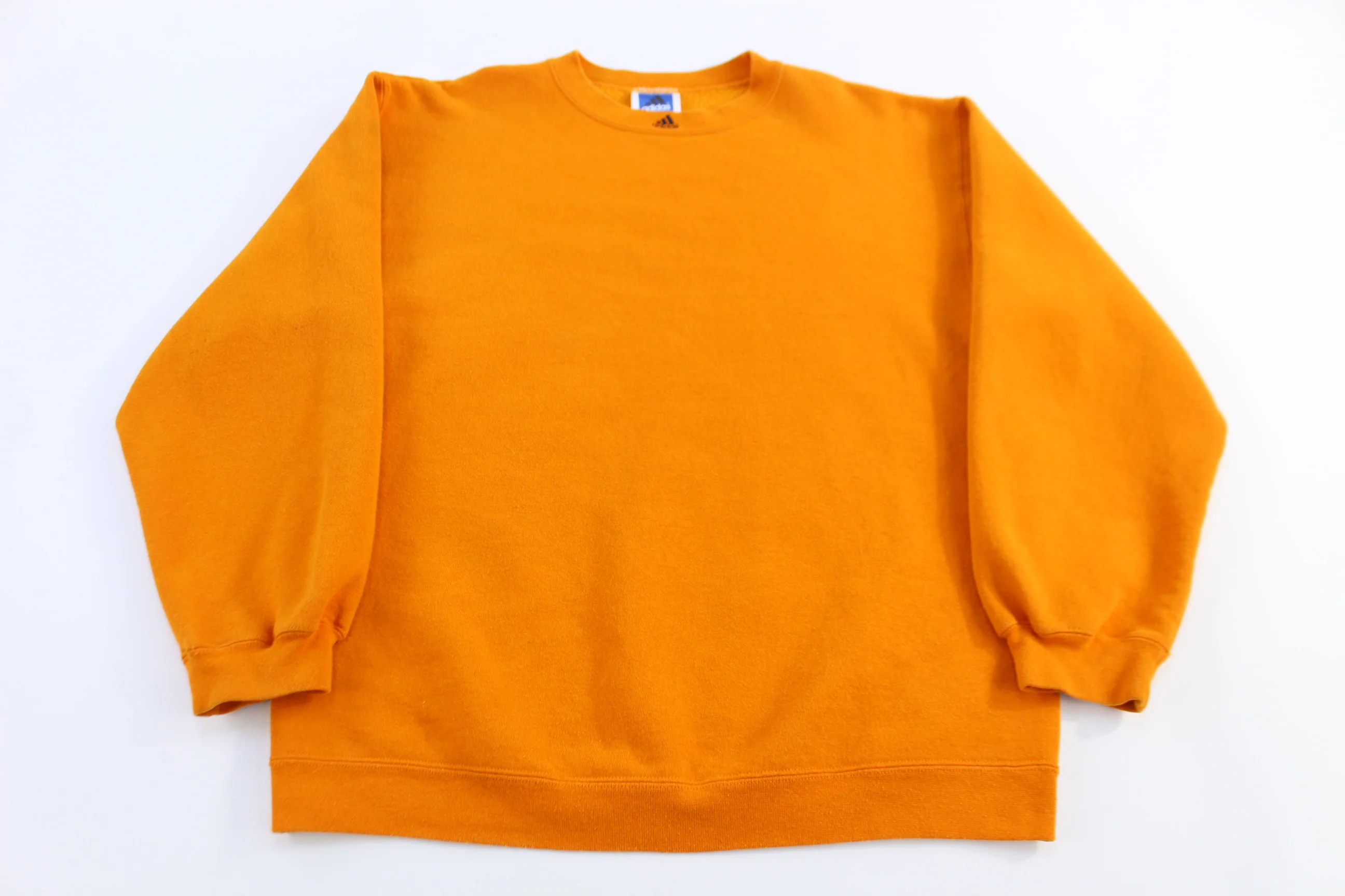 Vintage Adidas Orange Blank Sweatshirt