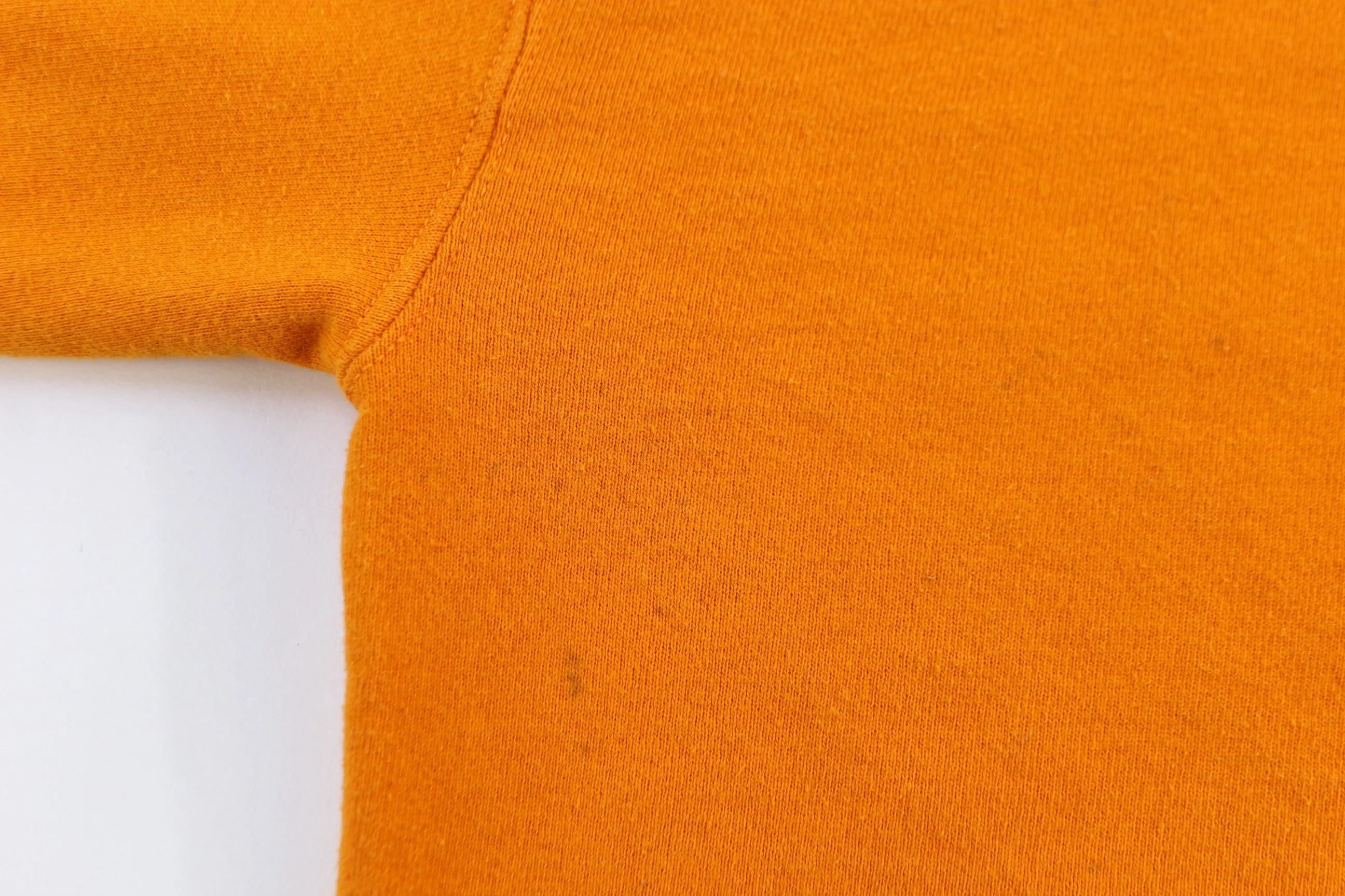 Vintage Adidas Orange Blank Sweatshirt - Image 3