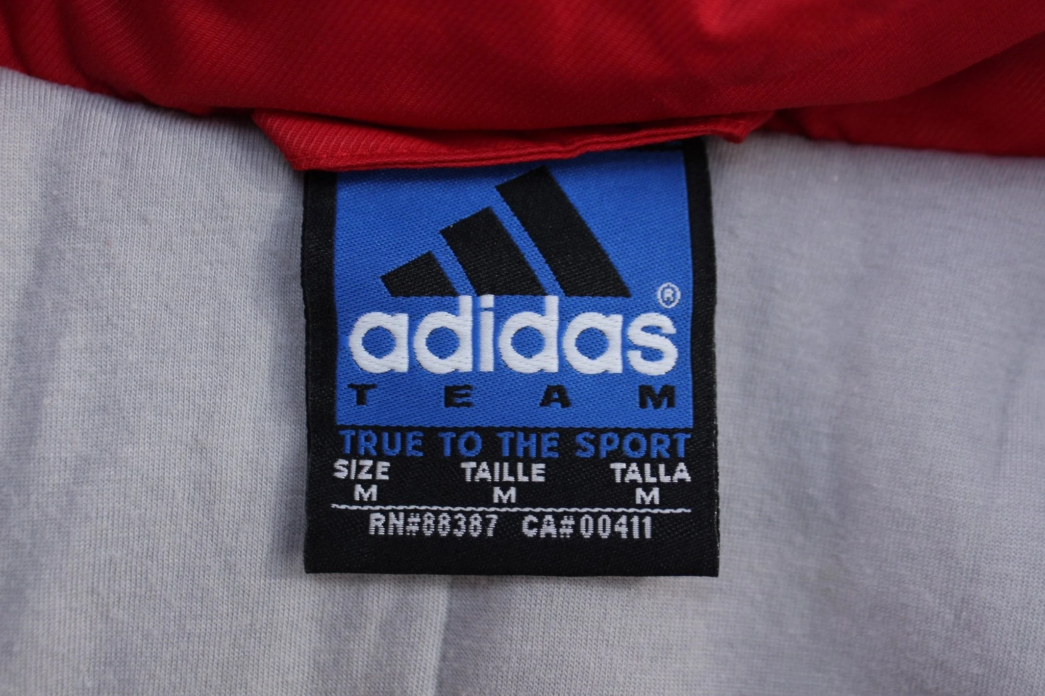 Vintage Adidas University of Nebraska Full Zip Parka Jacket - Image 3