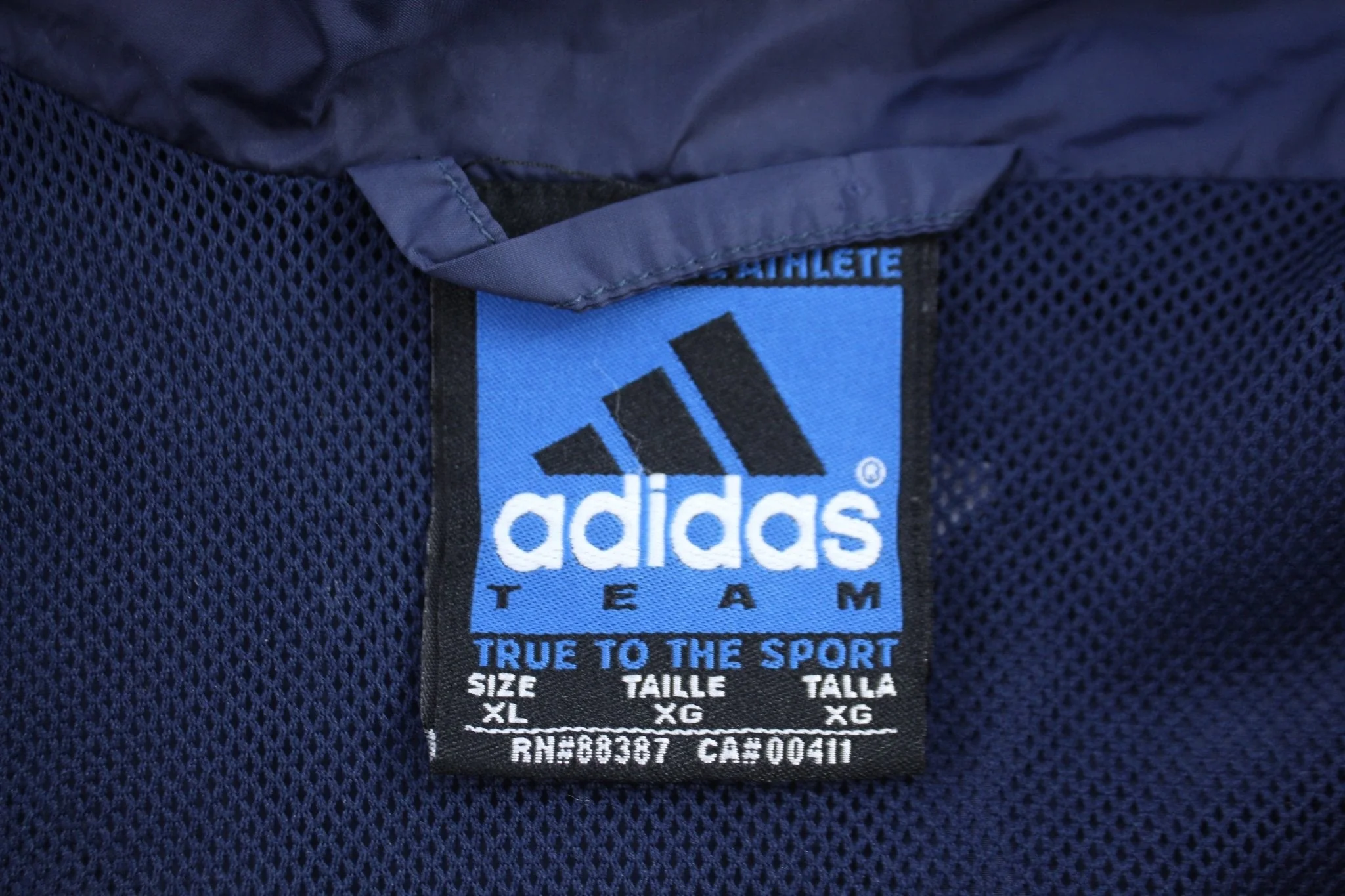 Vintage Adidas University of Notre Dame Quarter Zip Windbreaker - Image 3