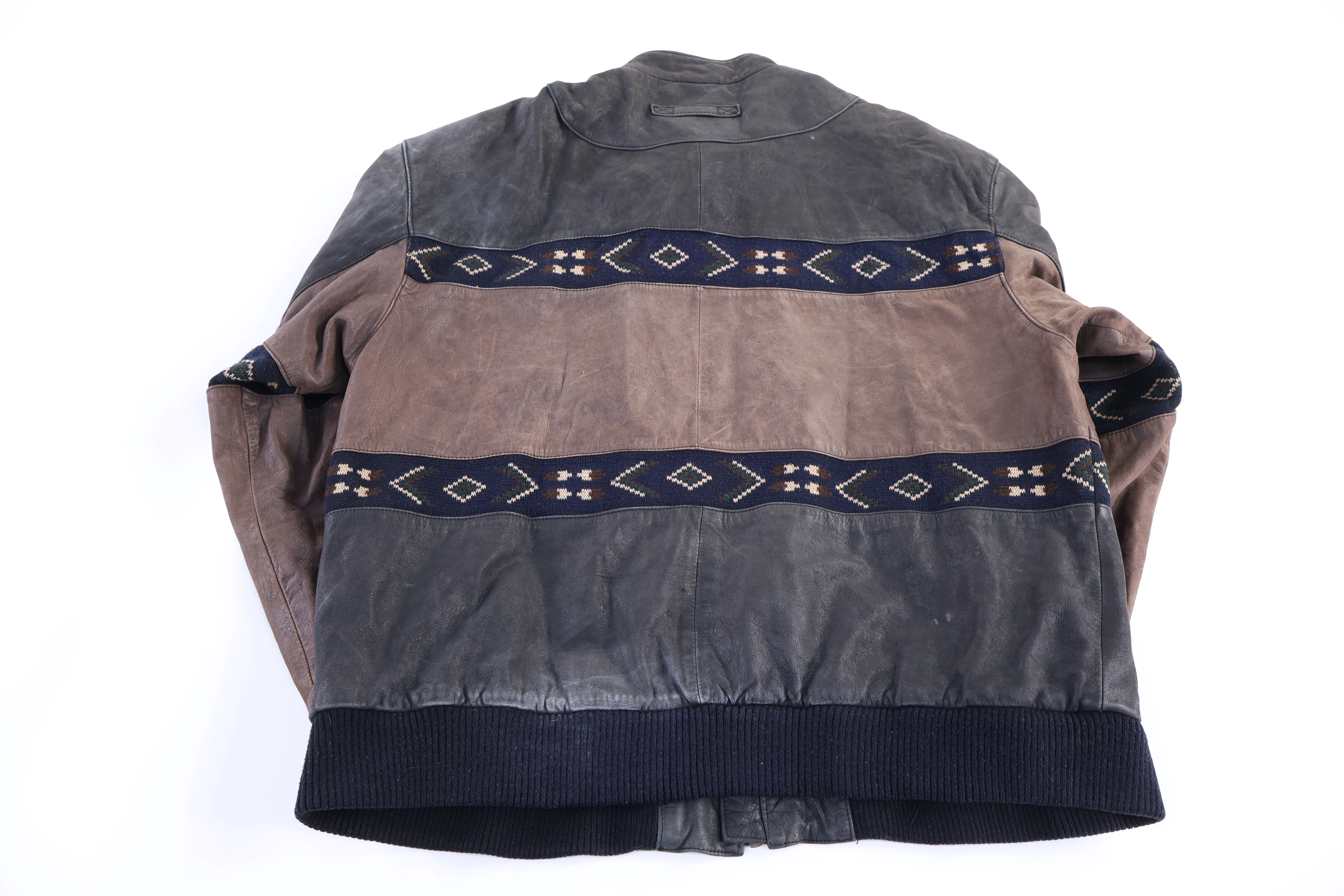 Vintage Adler Aztec Pattern Full Zip Jacket - Image 2