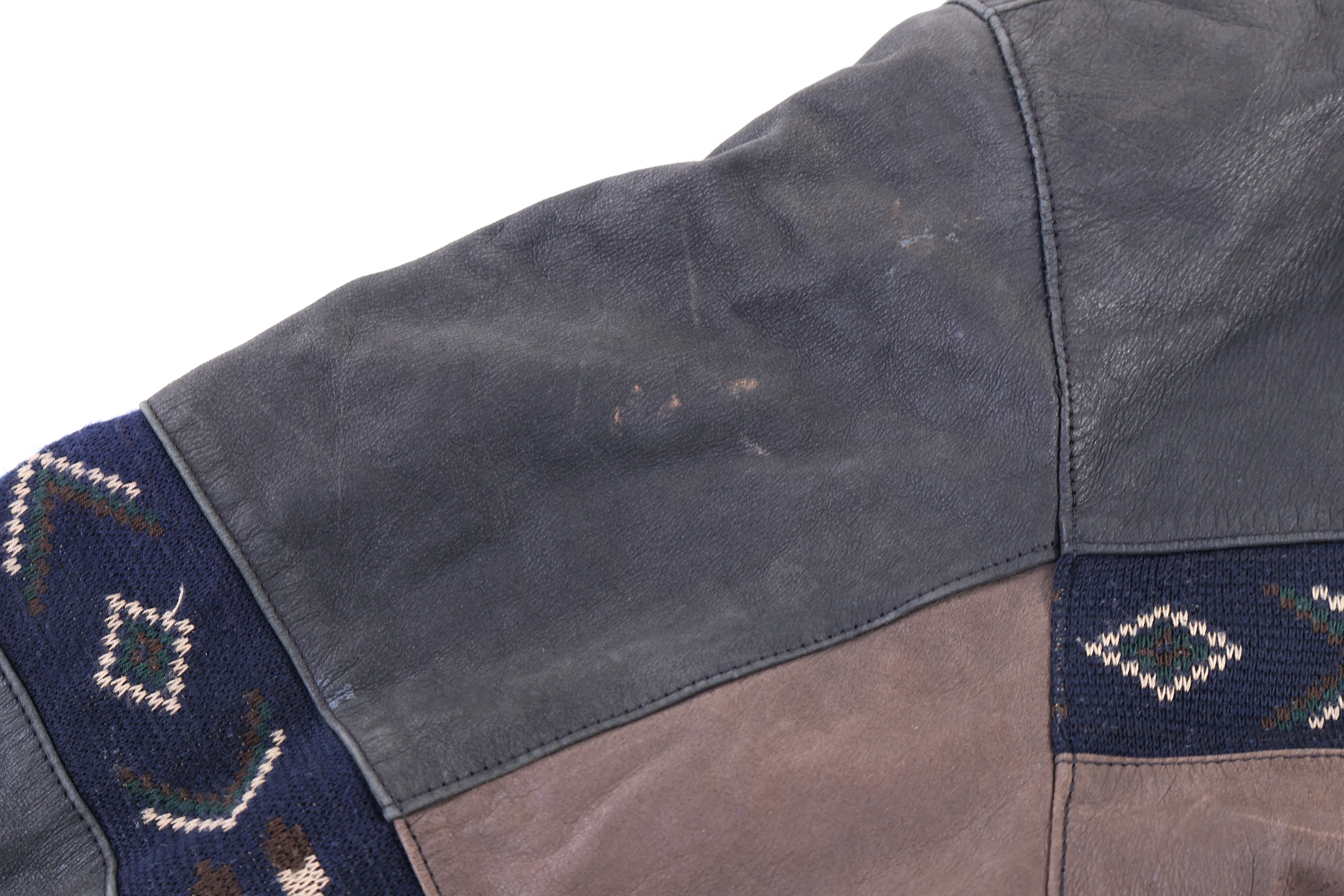 Vintage Adler Aztec Pattern Full Zip Jacket - Image 3