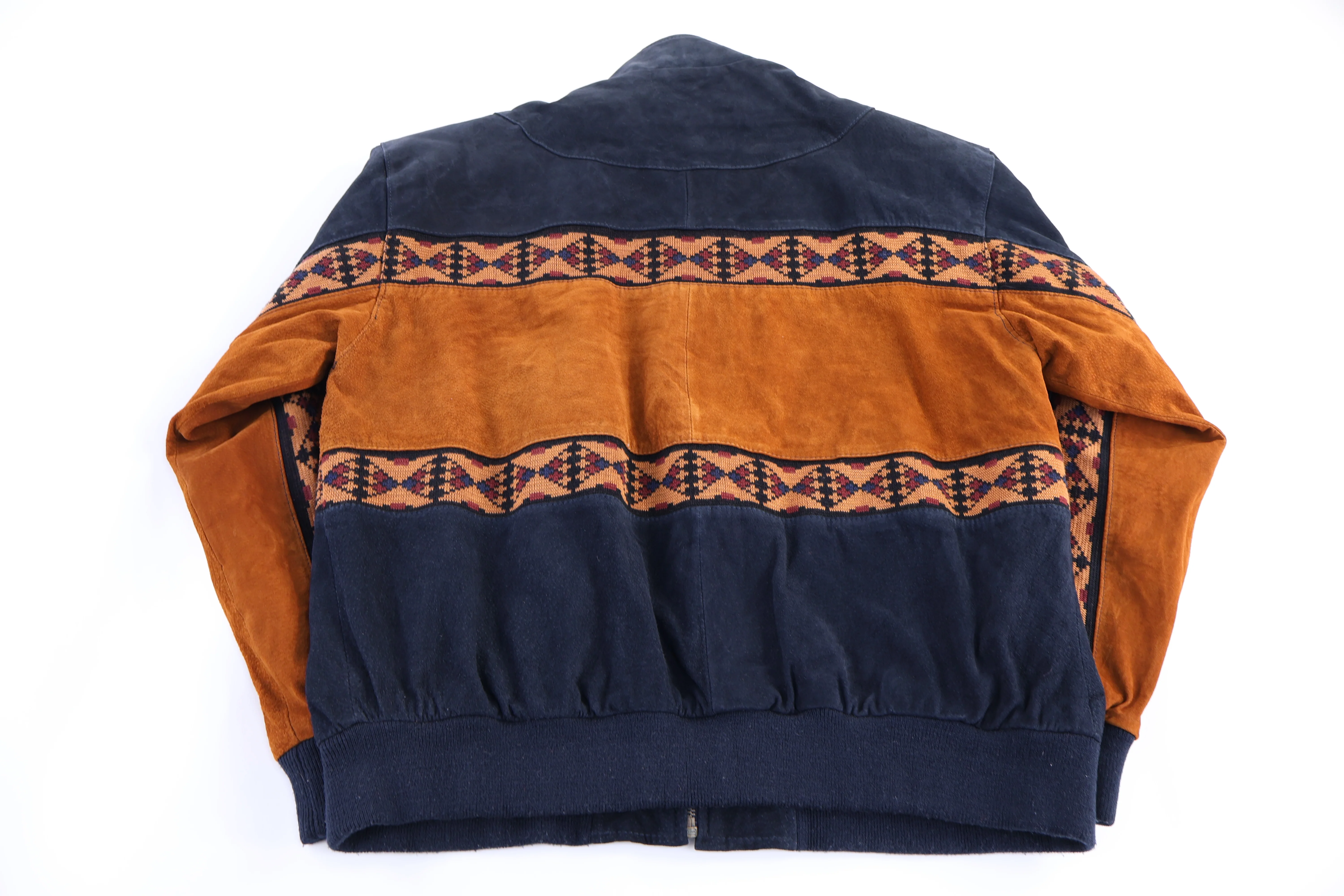 Vintage Adler Aztec Pattern Full Zip Jacket - Image 2