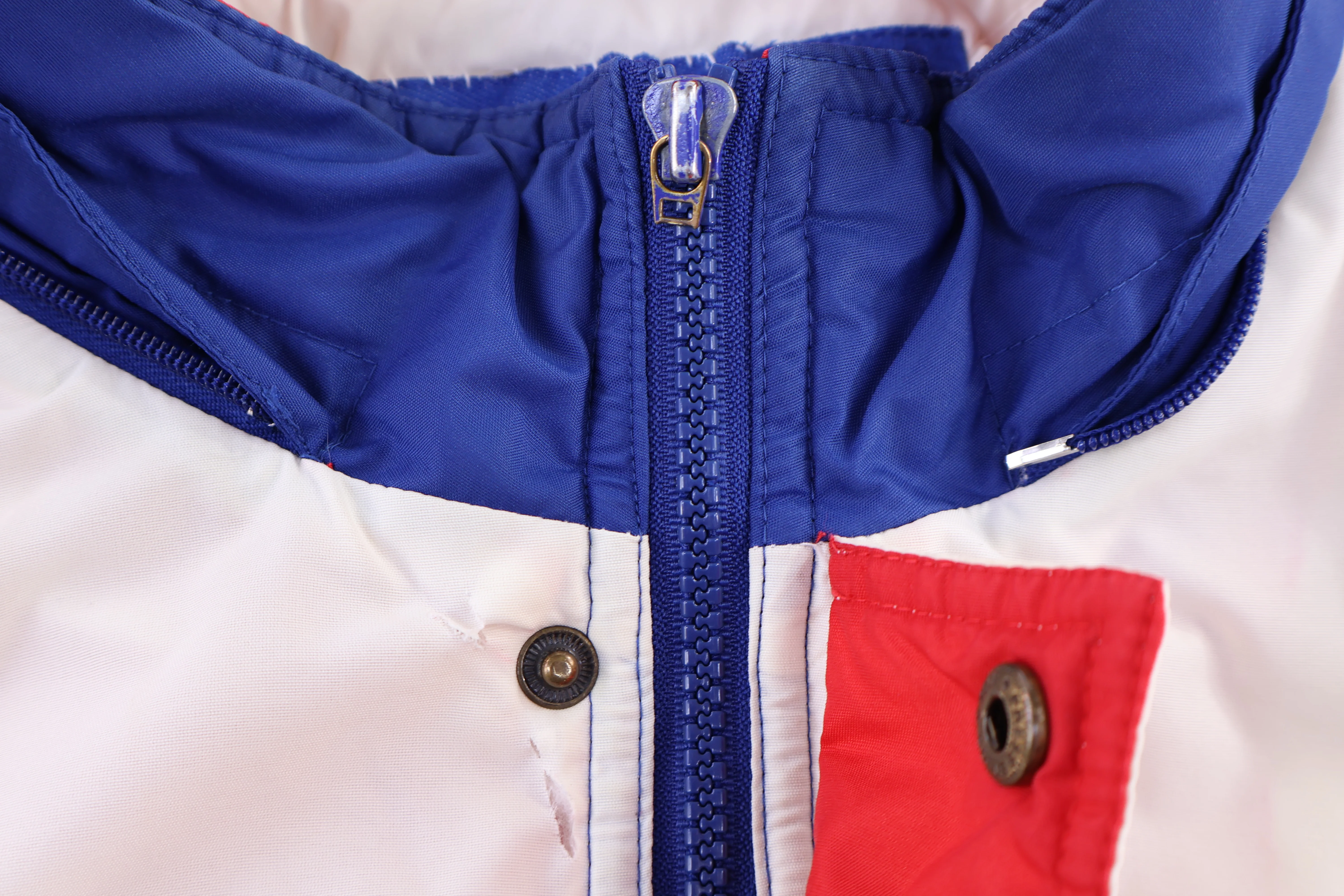 Vintage Apex New England Patriots Full Zip Jacket - Image 3