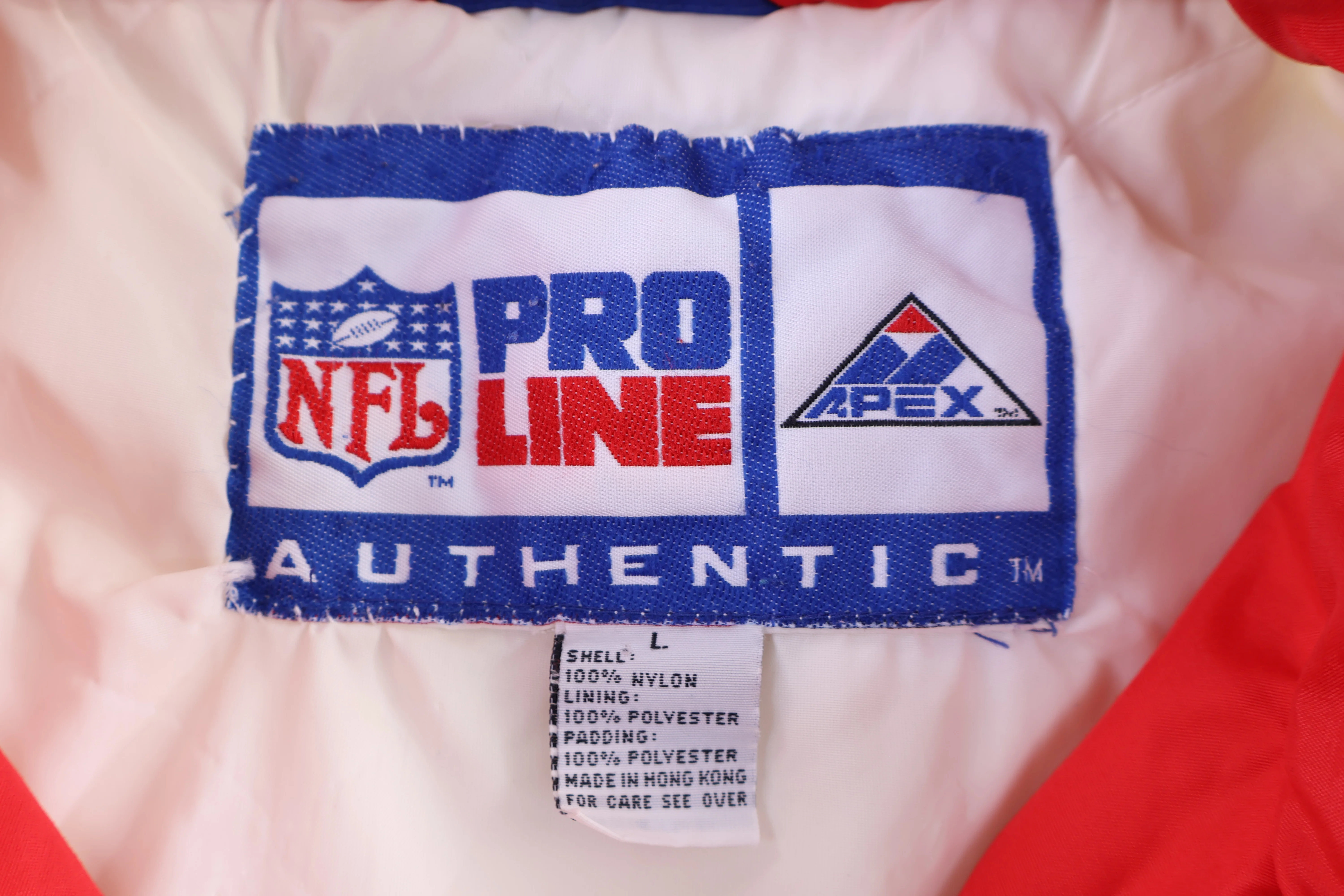 Vintage Apex New England Patriots Full Zip Jacket - Image 4