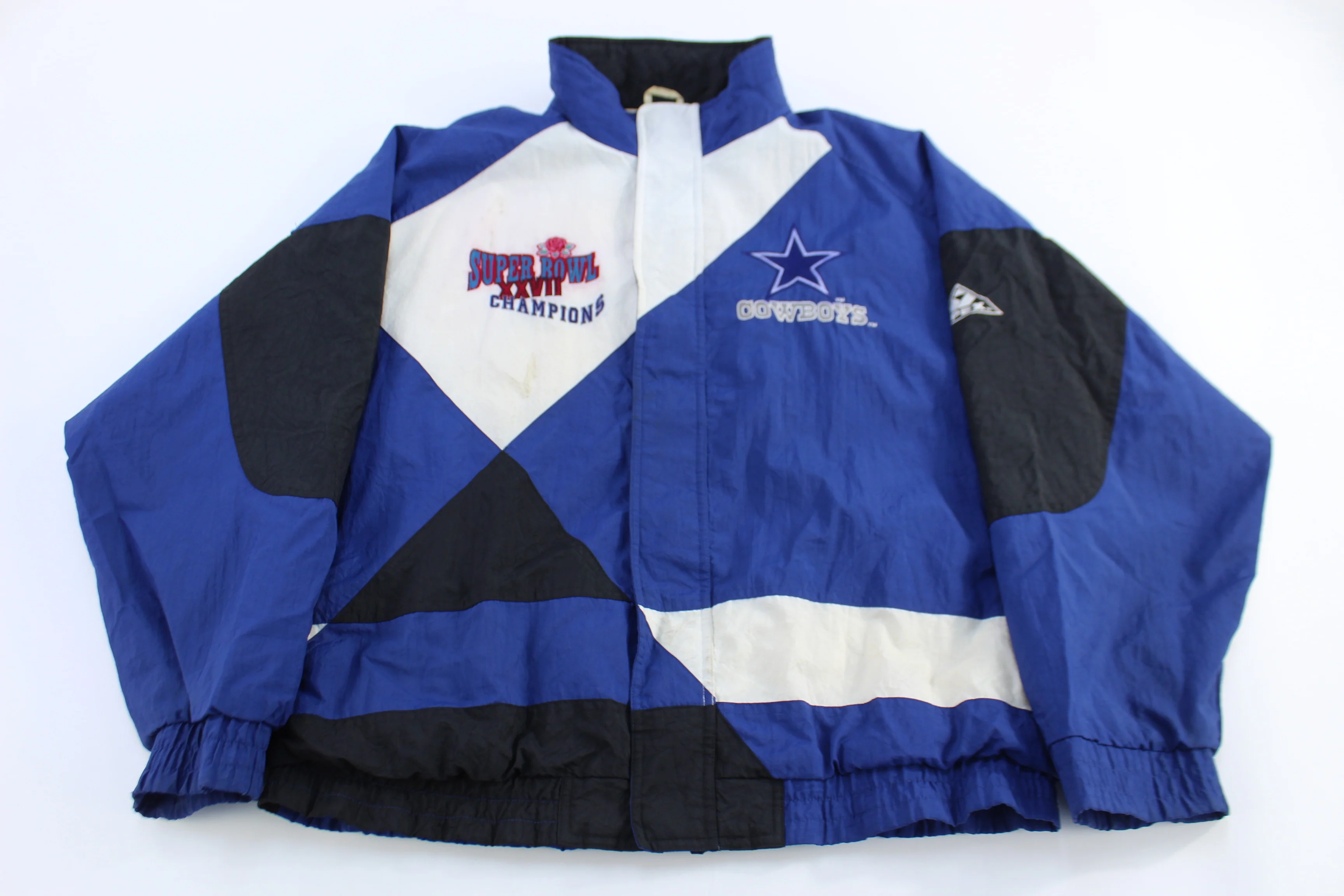 Vintage Apex One Dallas Cowboys Football Full Zip Jacket