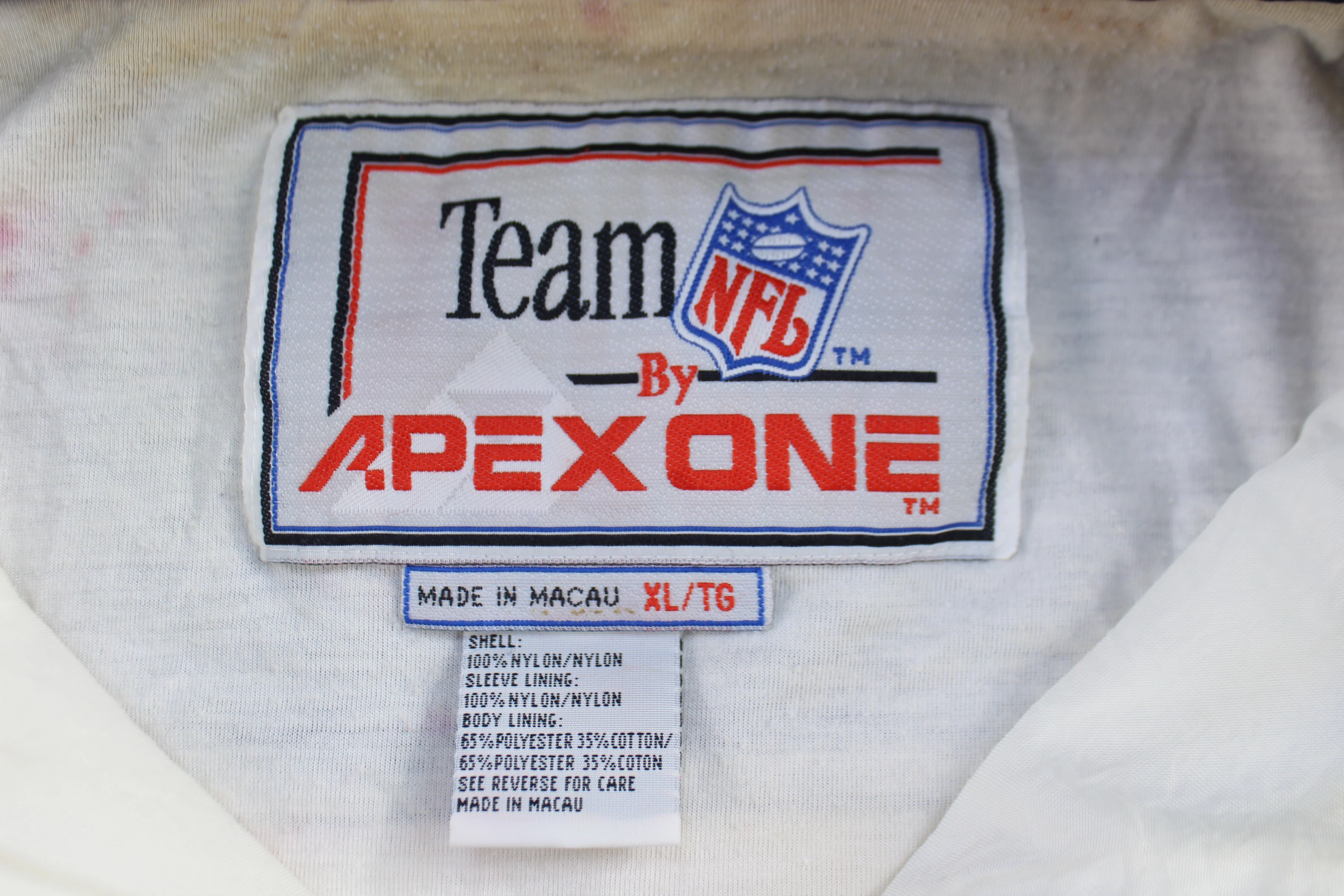 Vintage Apex One Dallas Cowboys Football Full Zip Jacket - Image 4