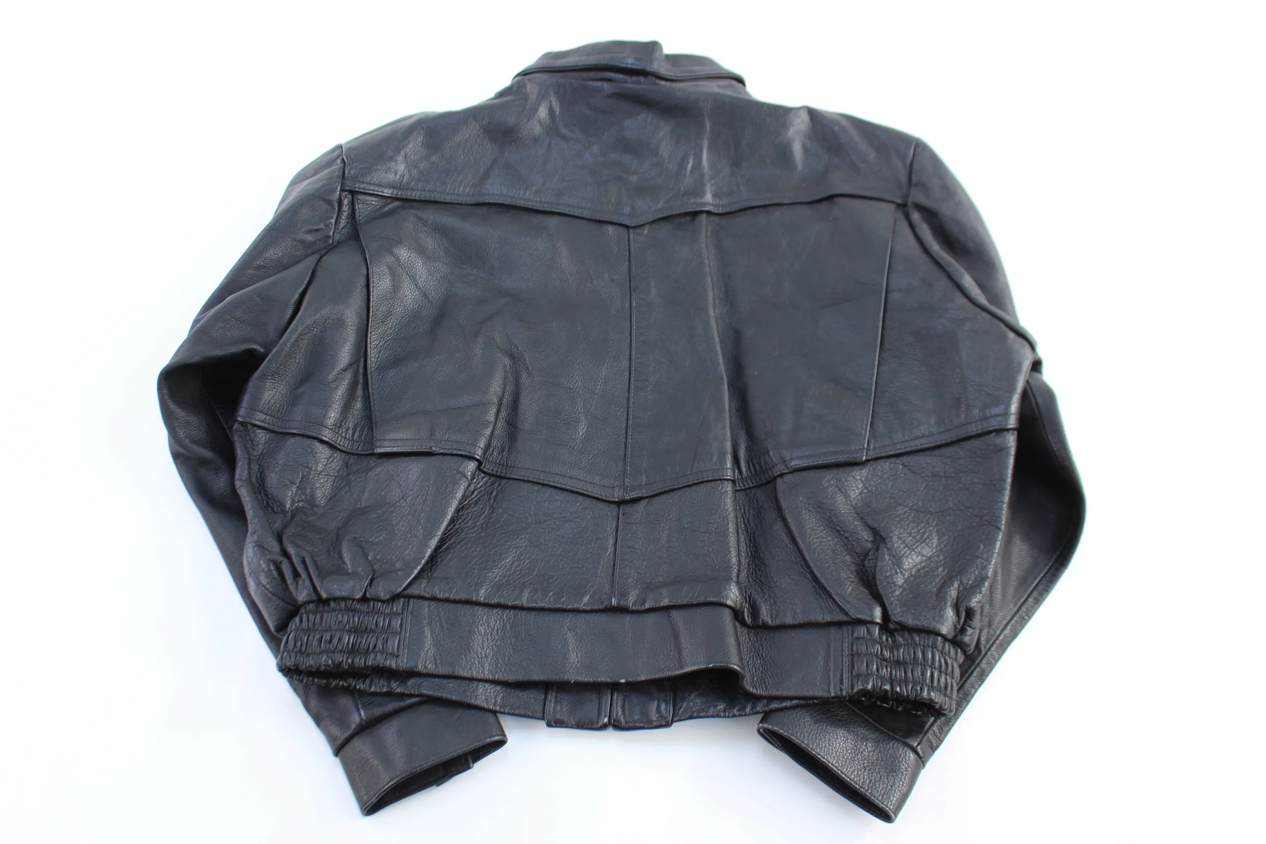 Vintage Attica de California Black Leather Jacket - Image 2