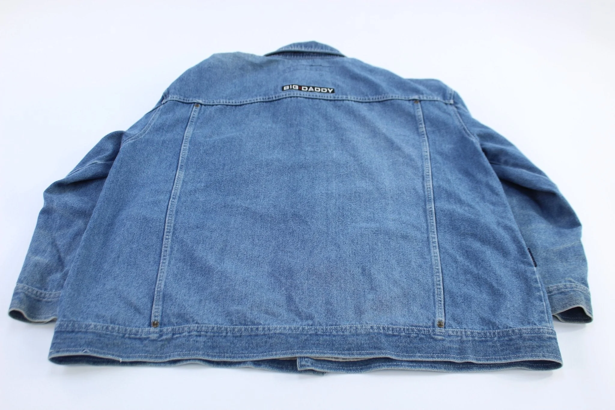 Vintage Big Daddy Button Down Denim Jacket - Image 2