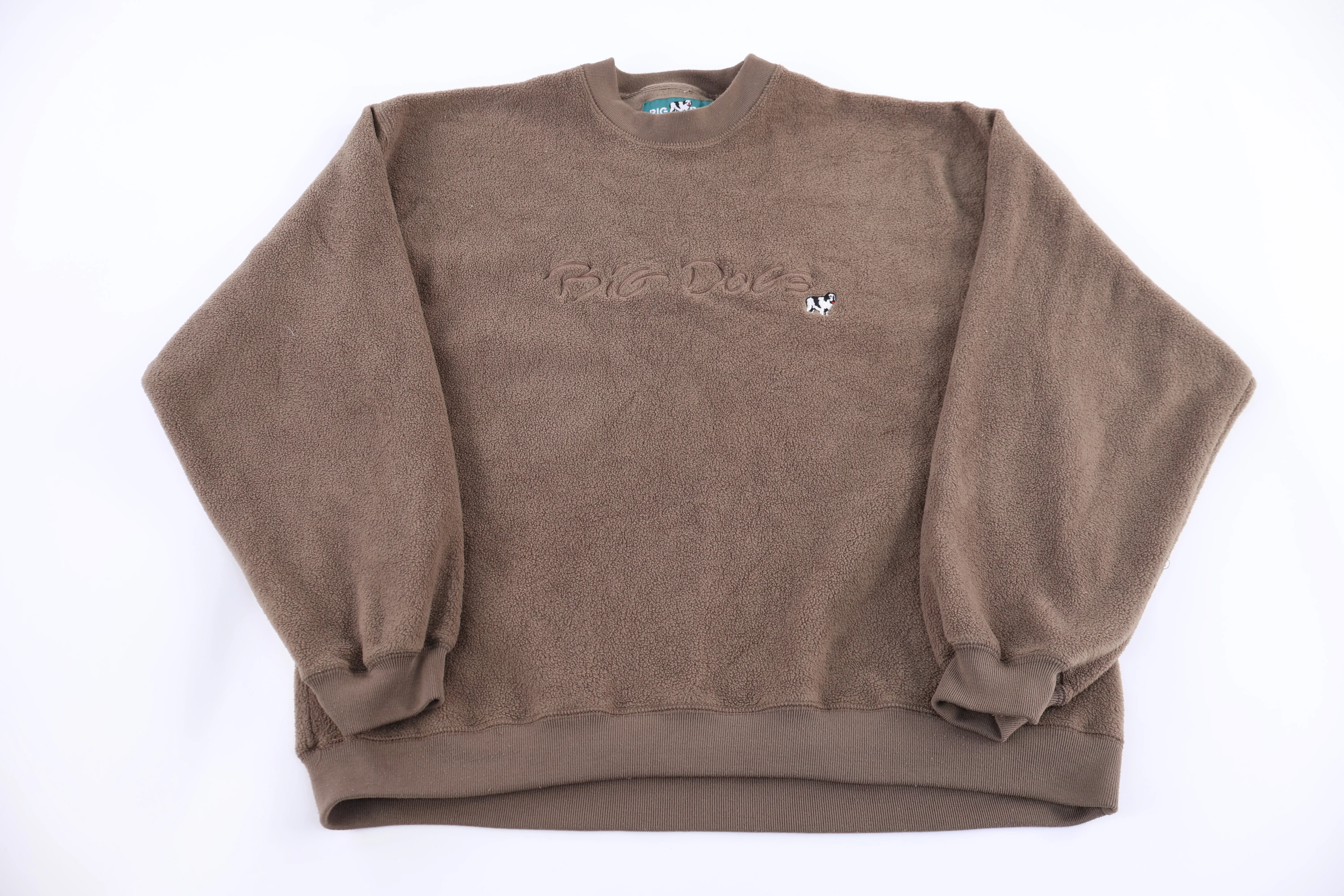 Vintage Big Dogs Embroidered Pullover Sweater