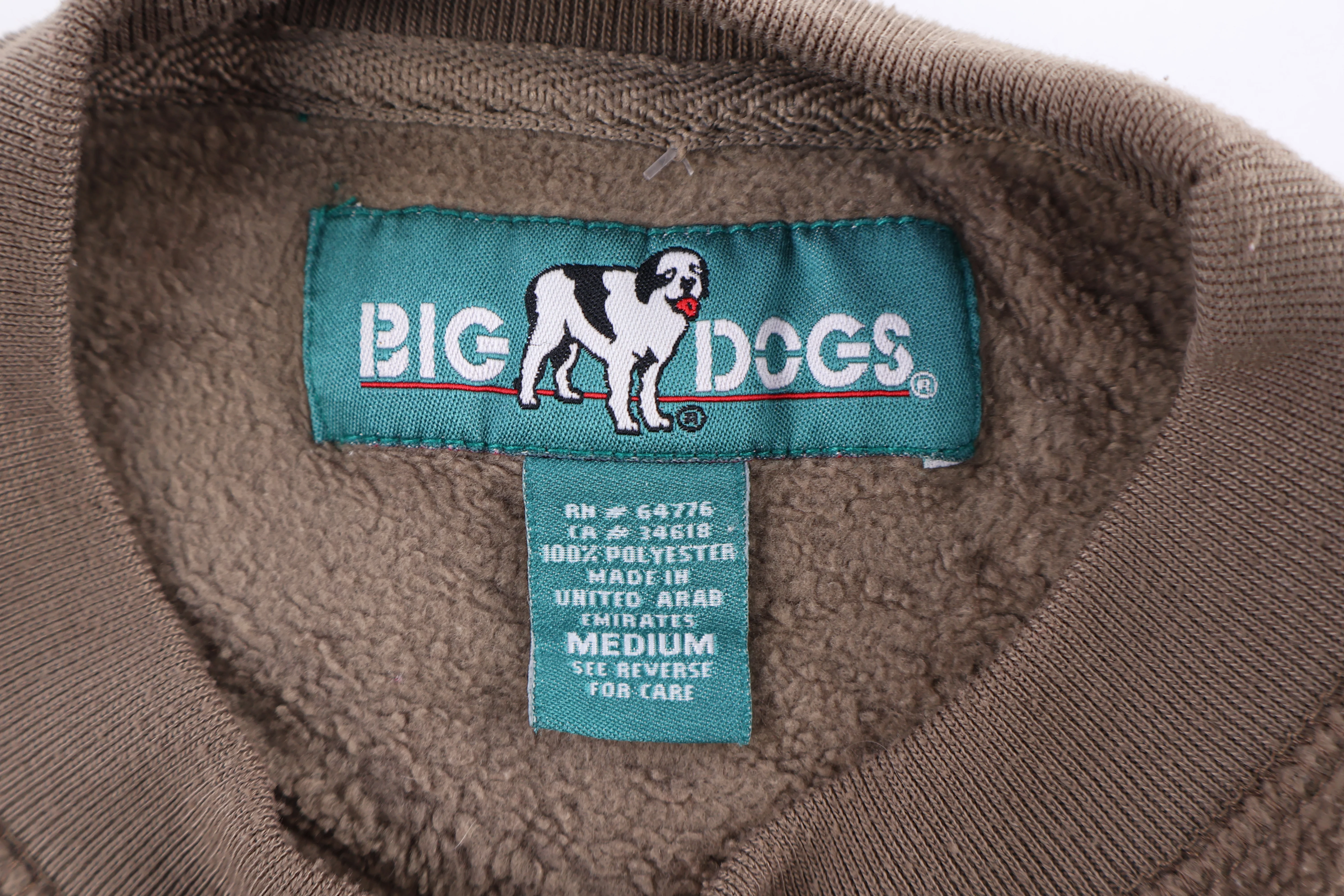 Vintage Big Dogs Embroidered Pullover Sweater - Image 3