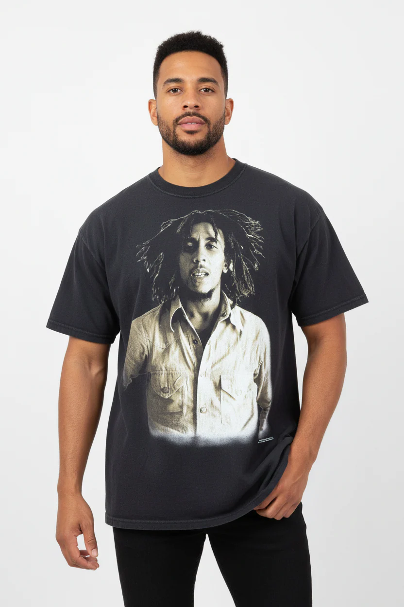 Vintage Bob Marley Graphic T-shirt