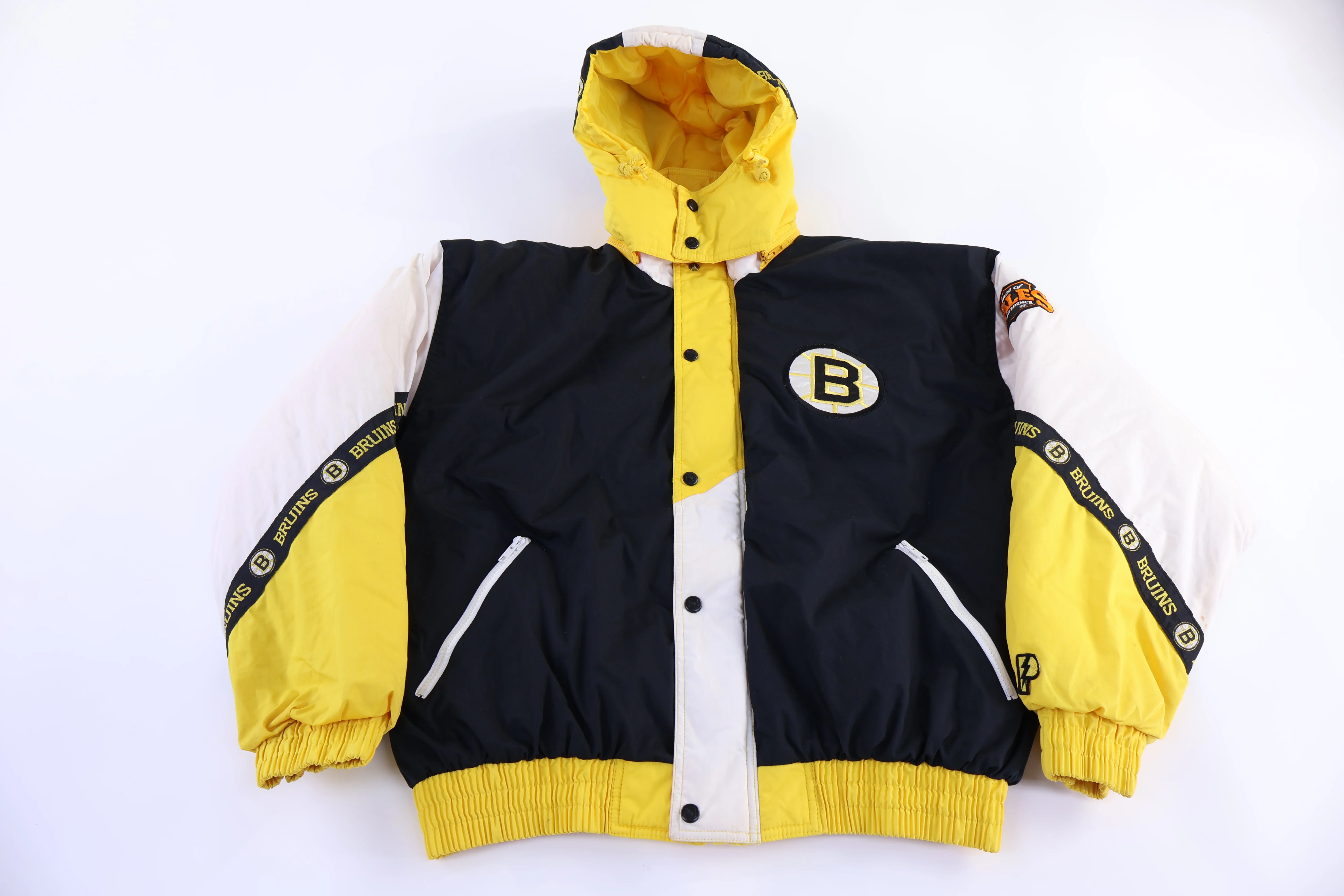 Vintage Boston Bruins Hockey Full Zip Jacket - Image 2
