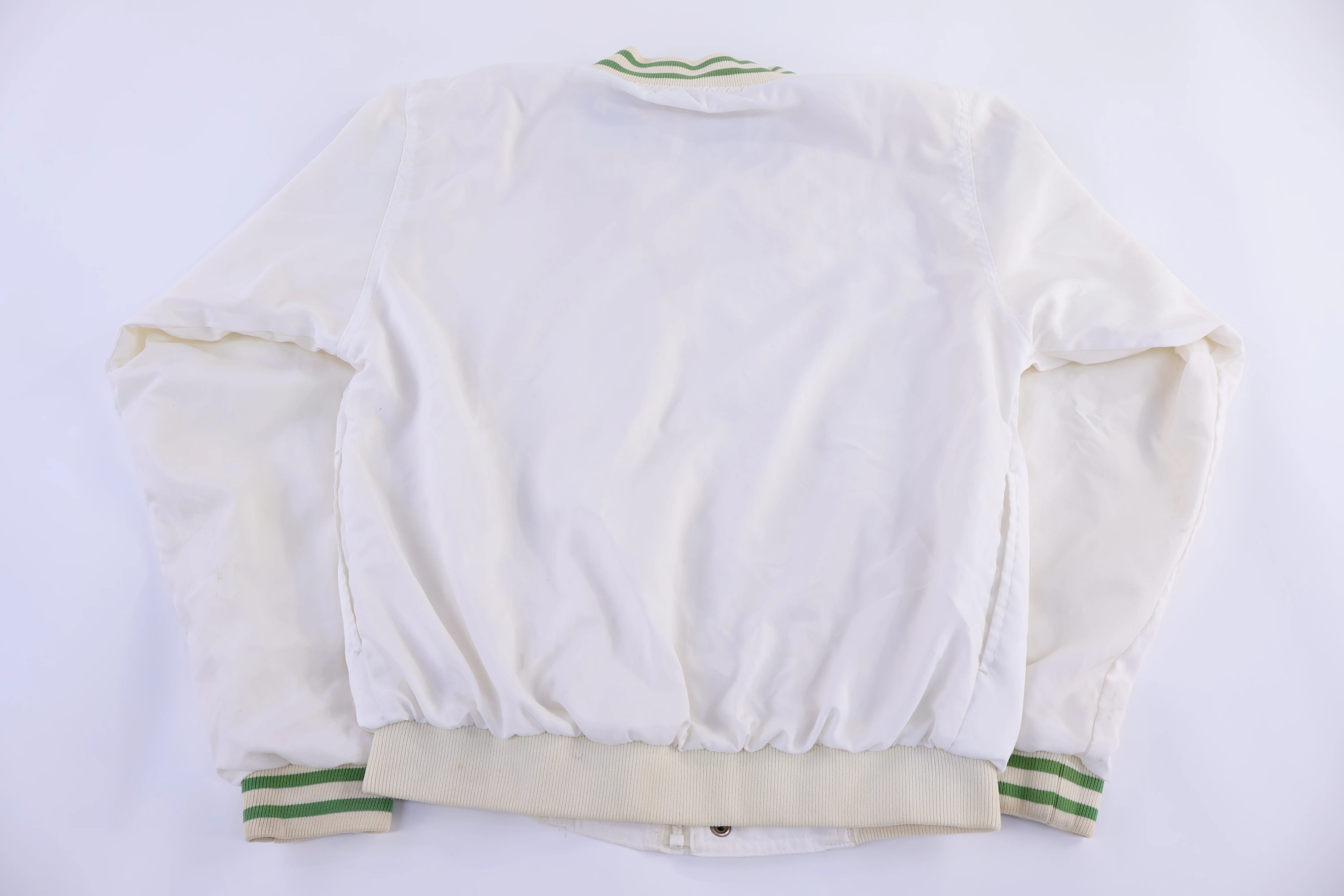 Vintage Boston Celtics Basketball Bomber Jacket - Image 2