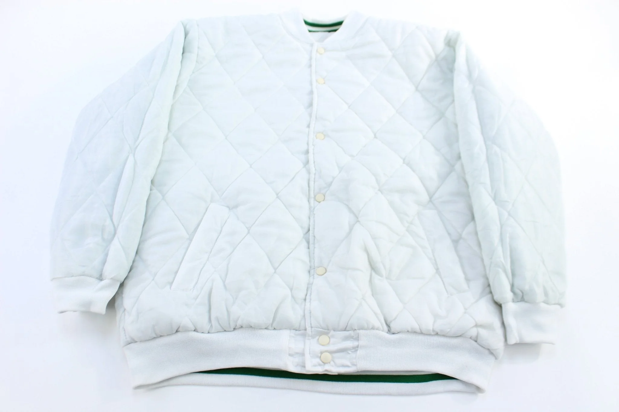 Vintage Boston Celtics Basketball Reversible Jacket - Image 4