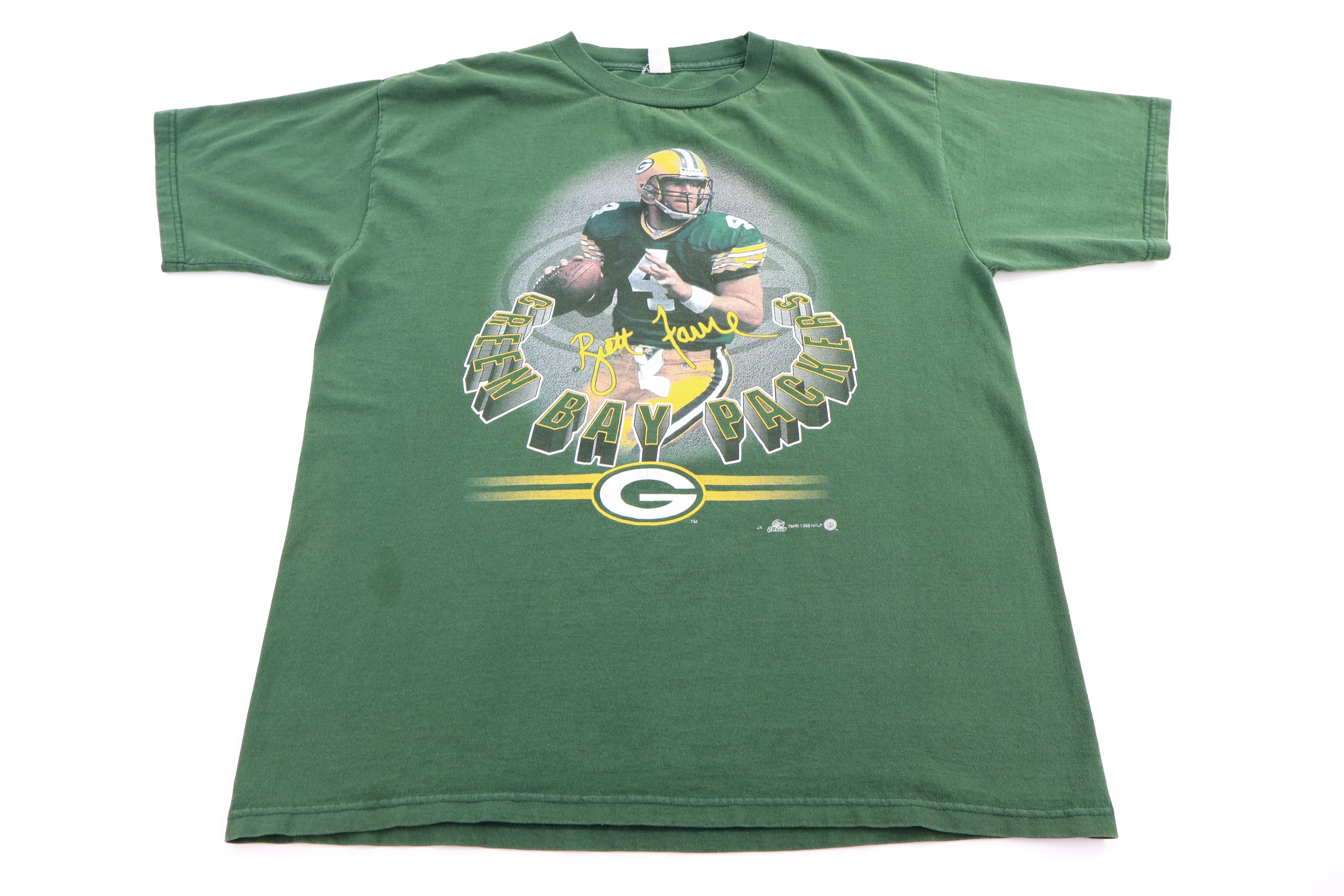 Vintage Brett Favre Green Bay Packers Football T-shirt