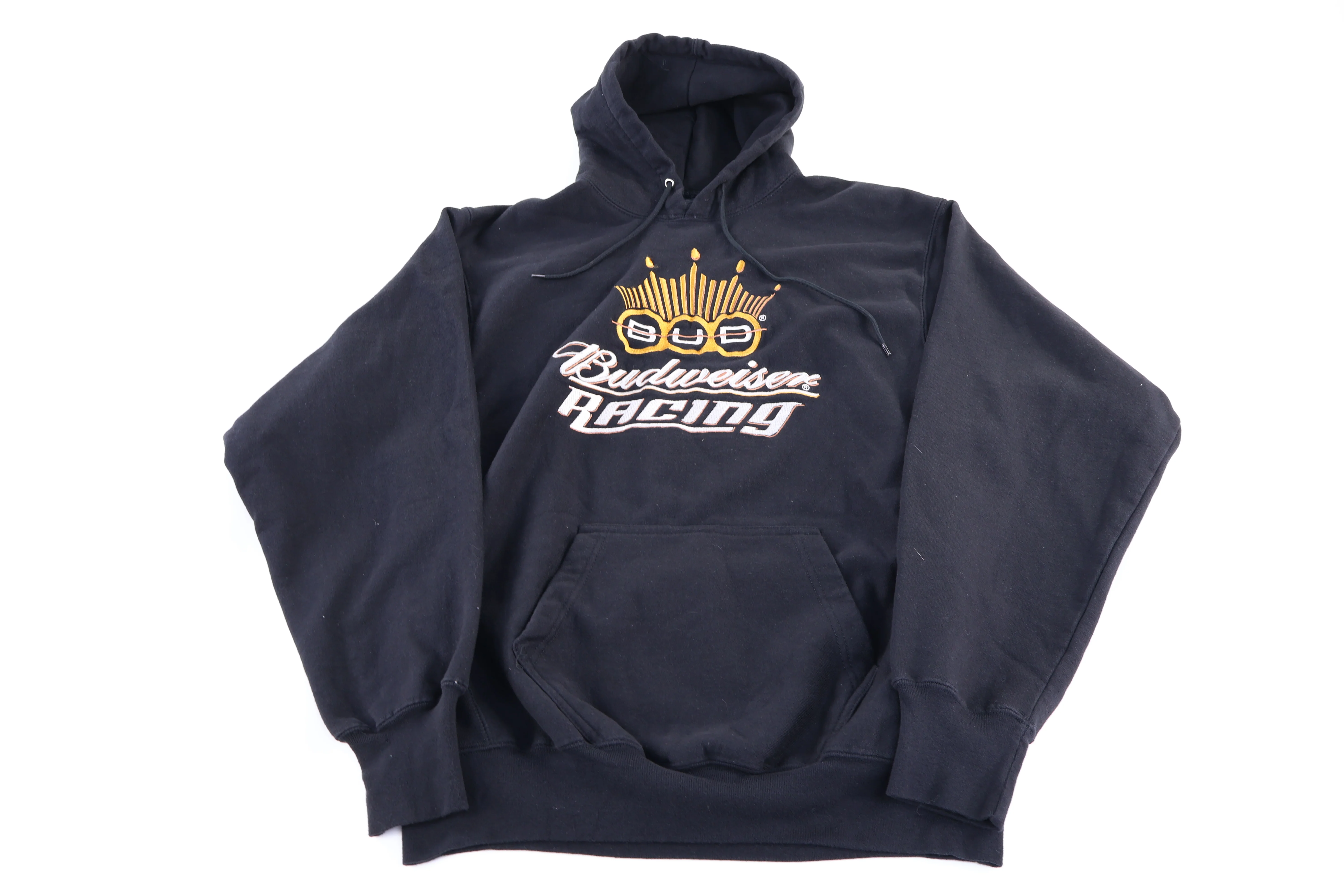 Vintage Budweiser Racing Pullover Hoodie