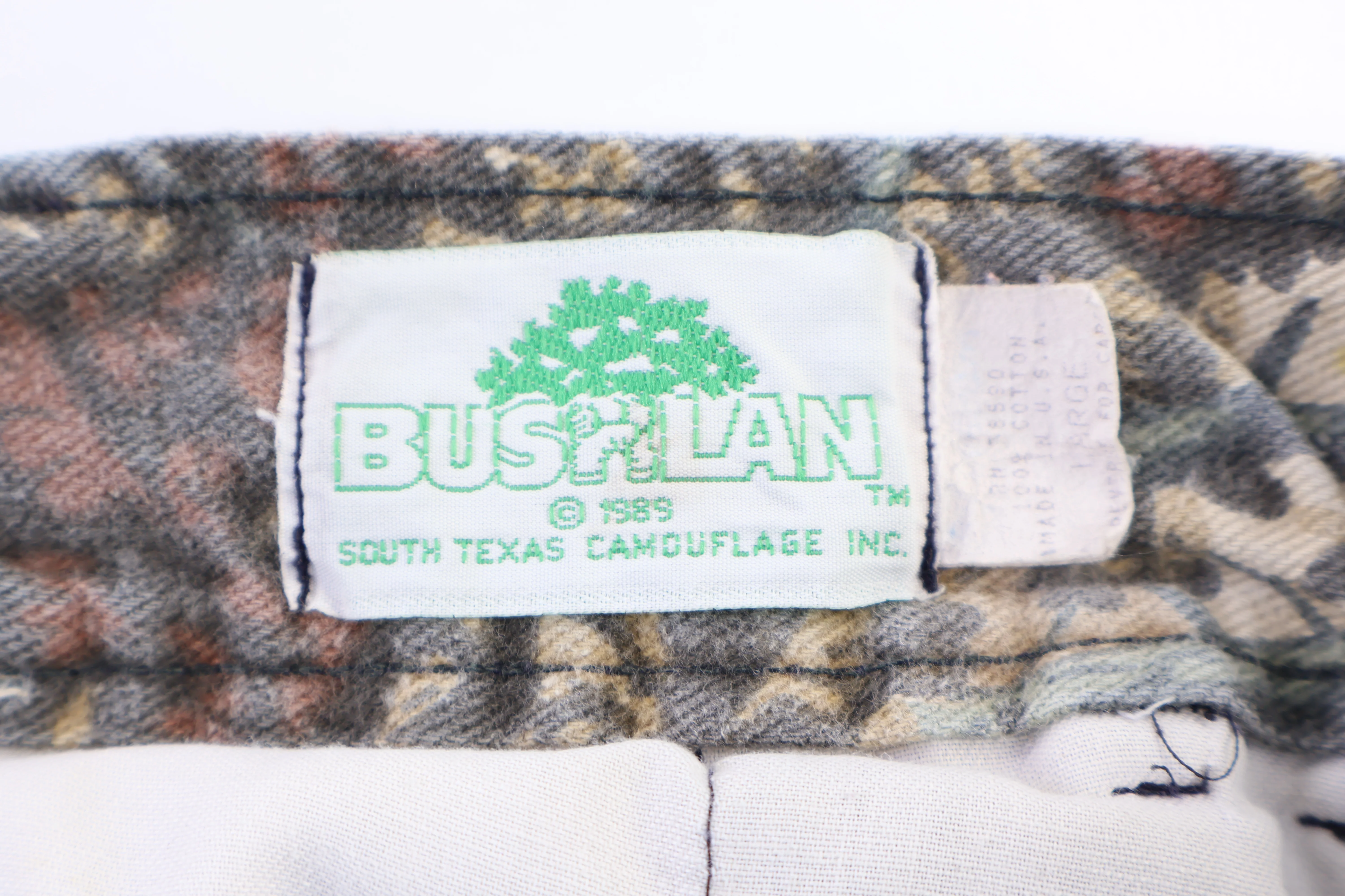 Vintage Bushlan Camo Cargo Pants - Image 3
