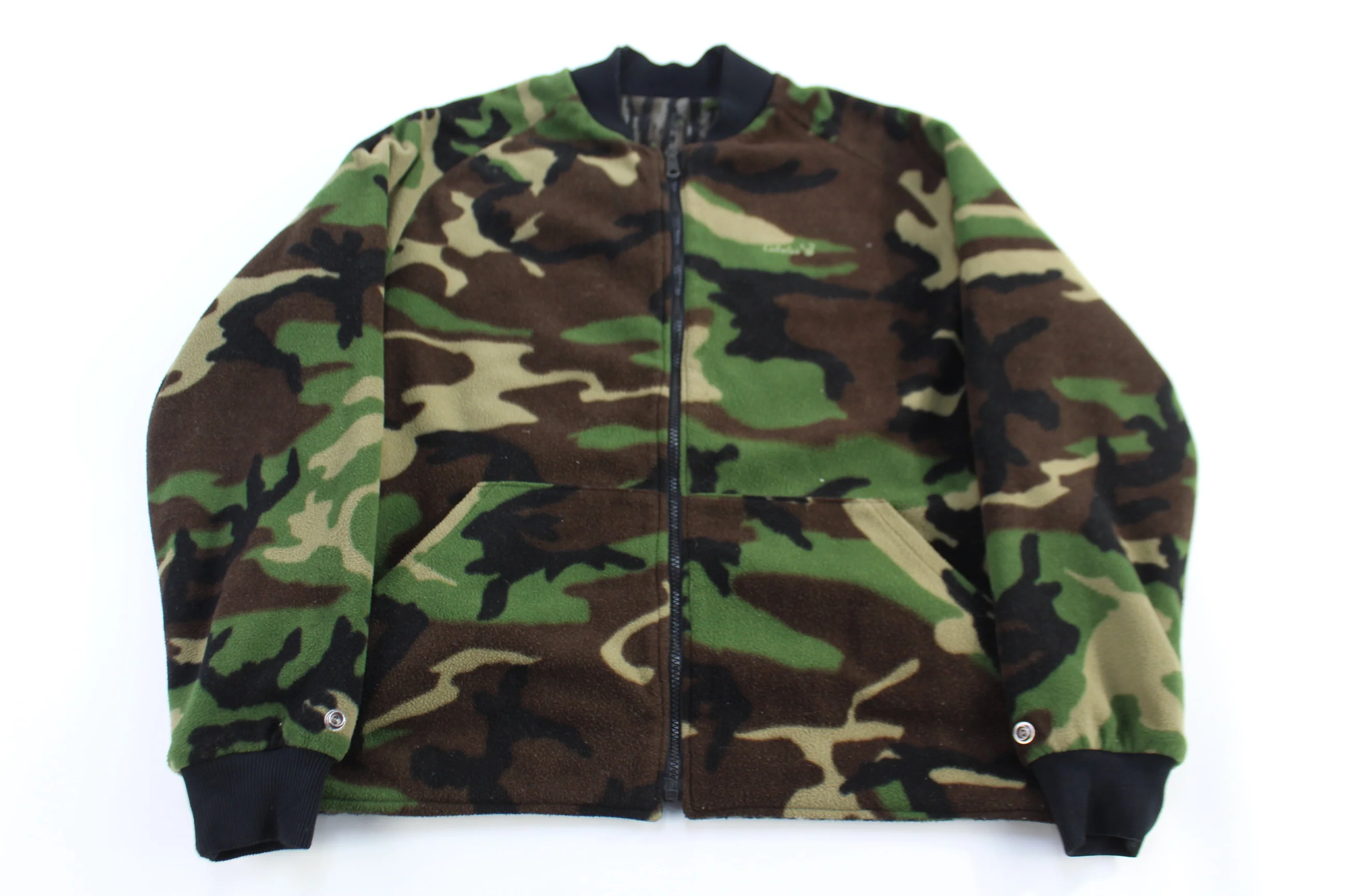 Vintage Cabela's White Tail Reversible Camo Jacket - Image 4