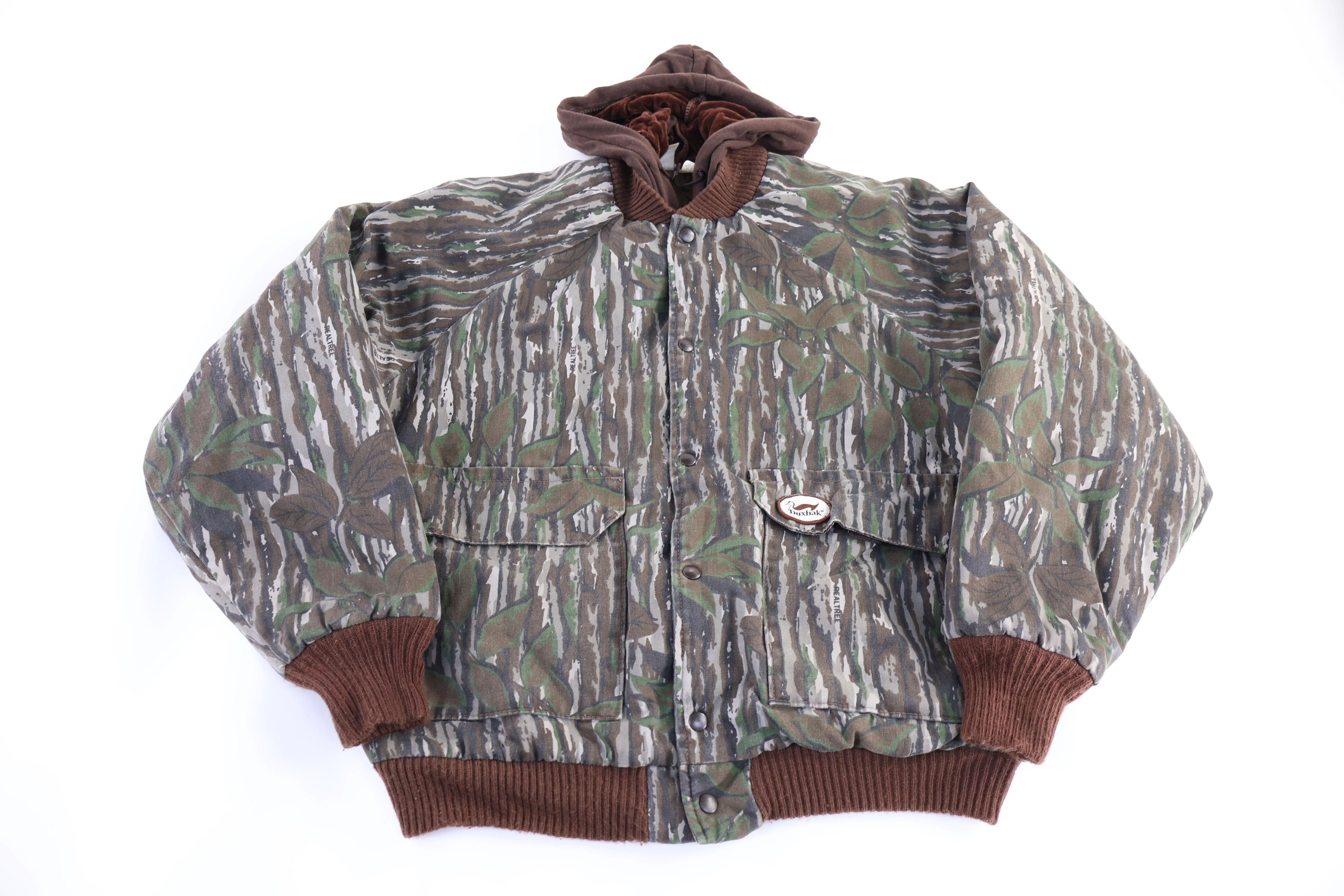 Vintage Camo Bomber Jacket