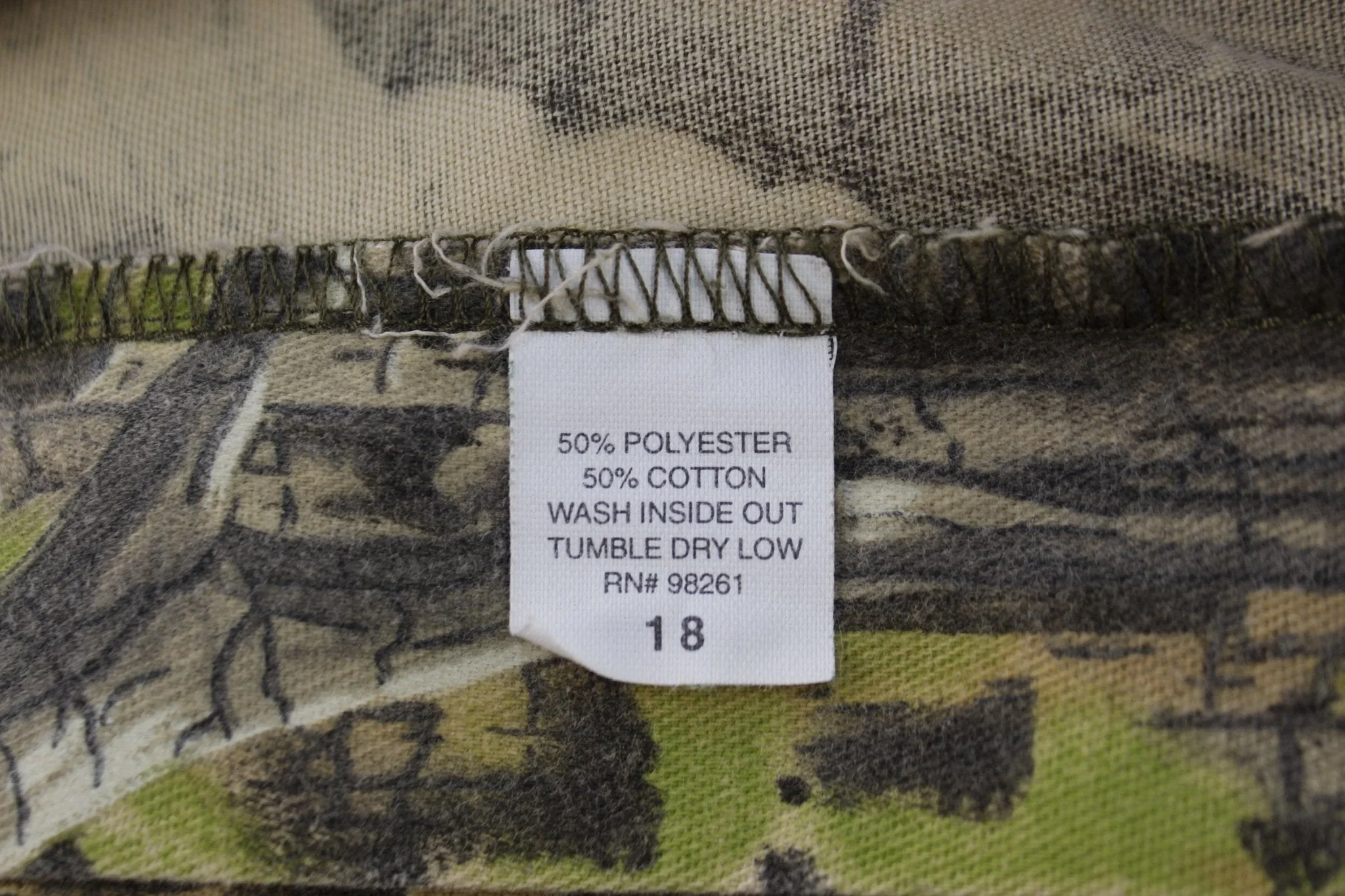 Vintage Camo Cargo Pants - Image 3