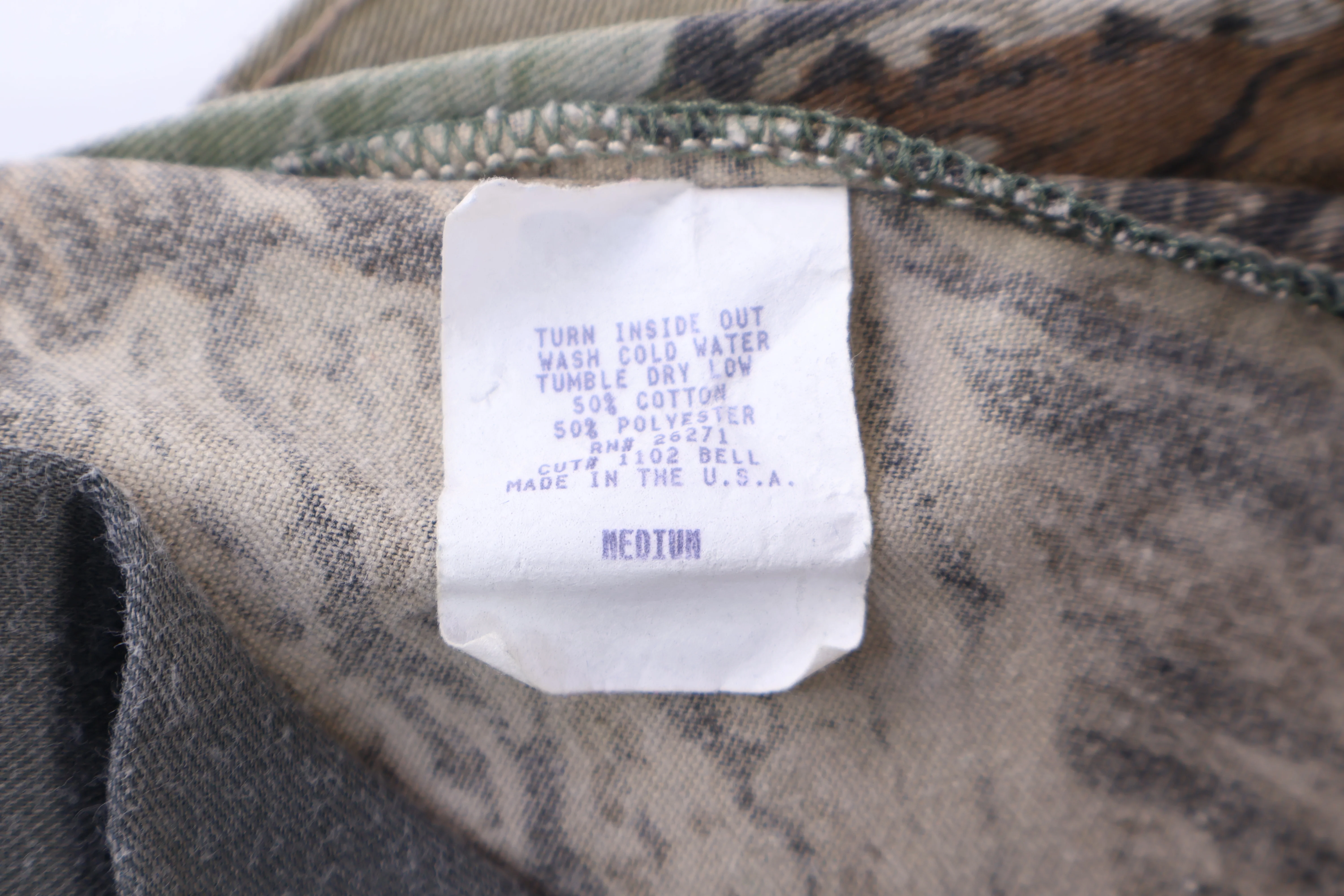 Vintage Camo Cargo Pants - Image 3