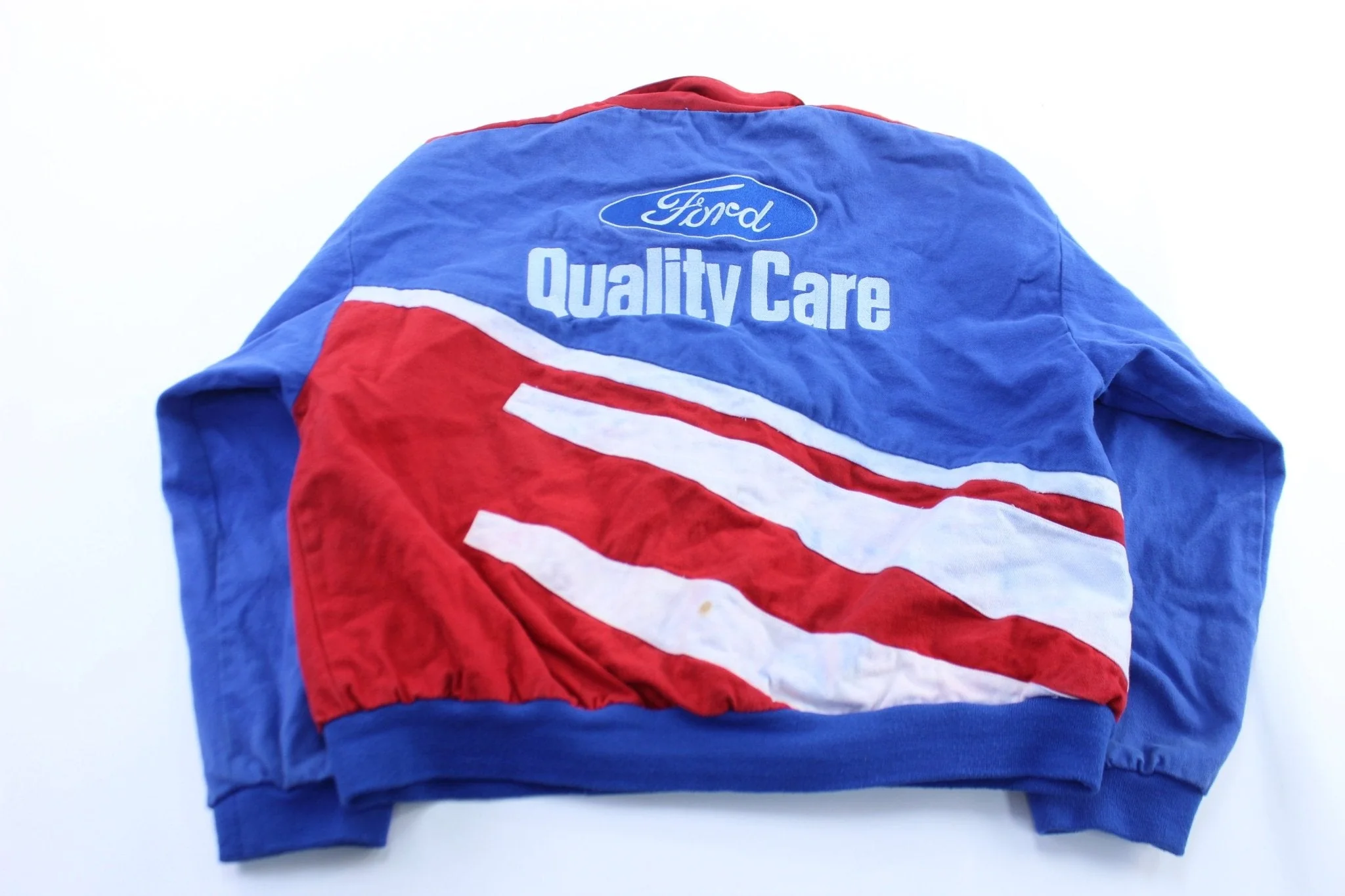 Vintage Chase Authentics Embroidered Ford Quality Care Jacket - Image 2