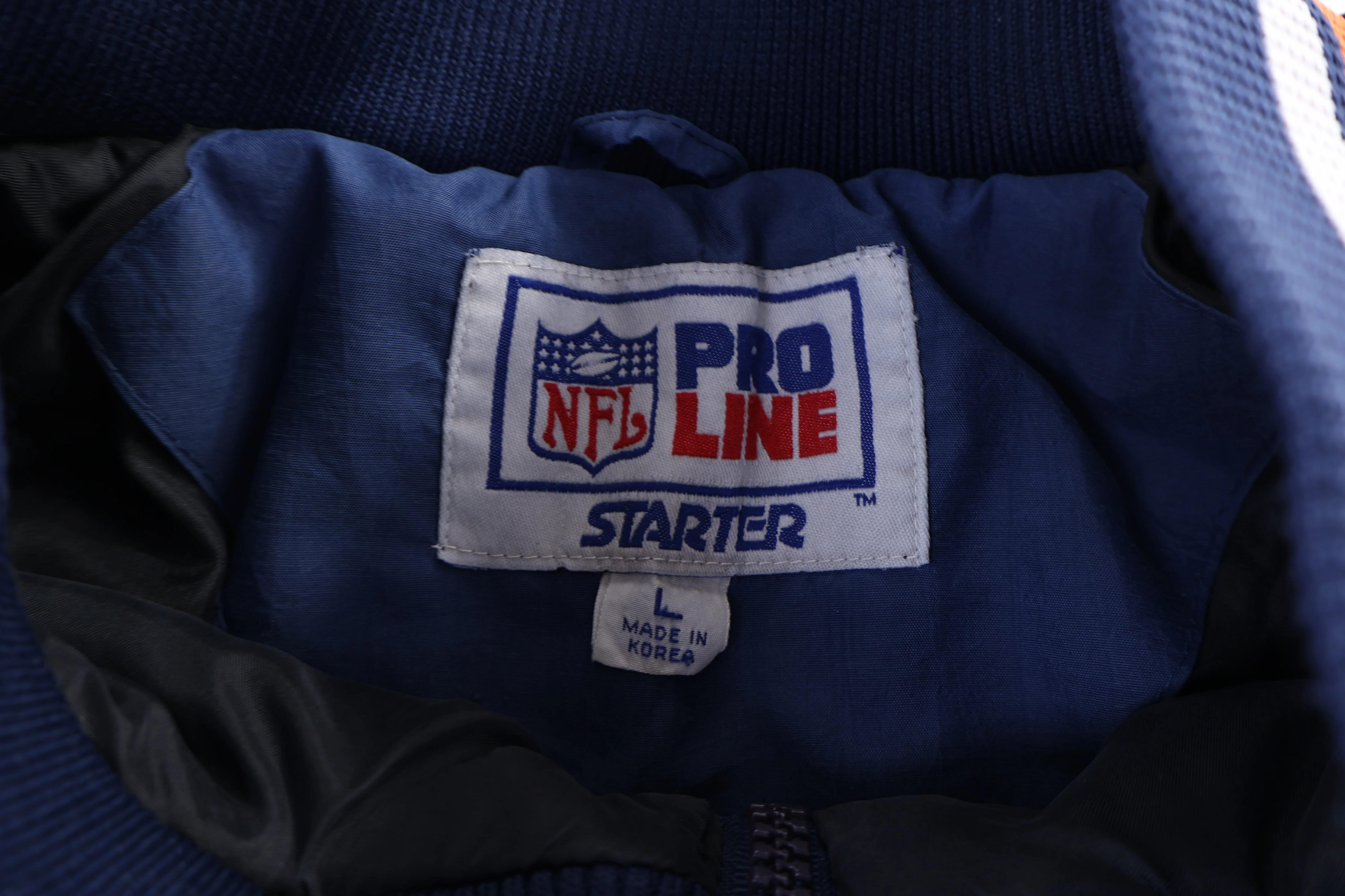 Vintage Chicago Bears Football Half Zip Jacket - Image 4