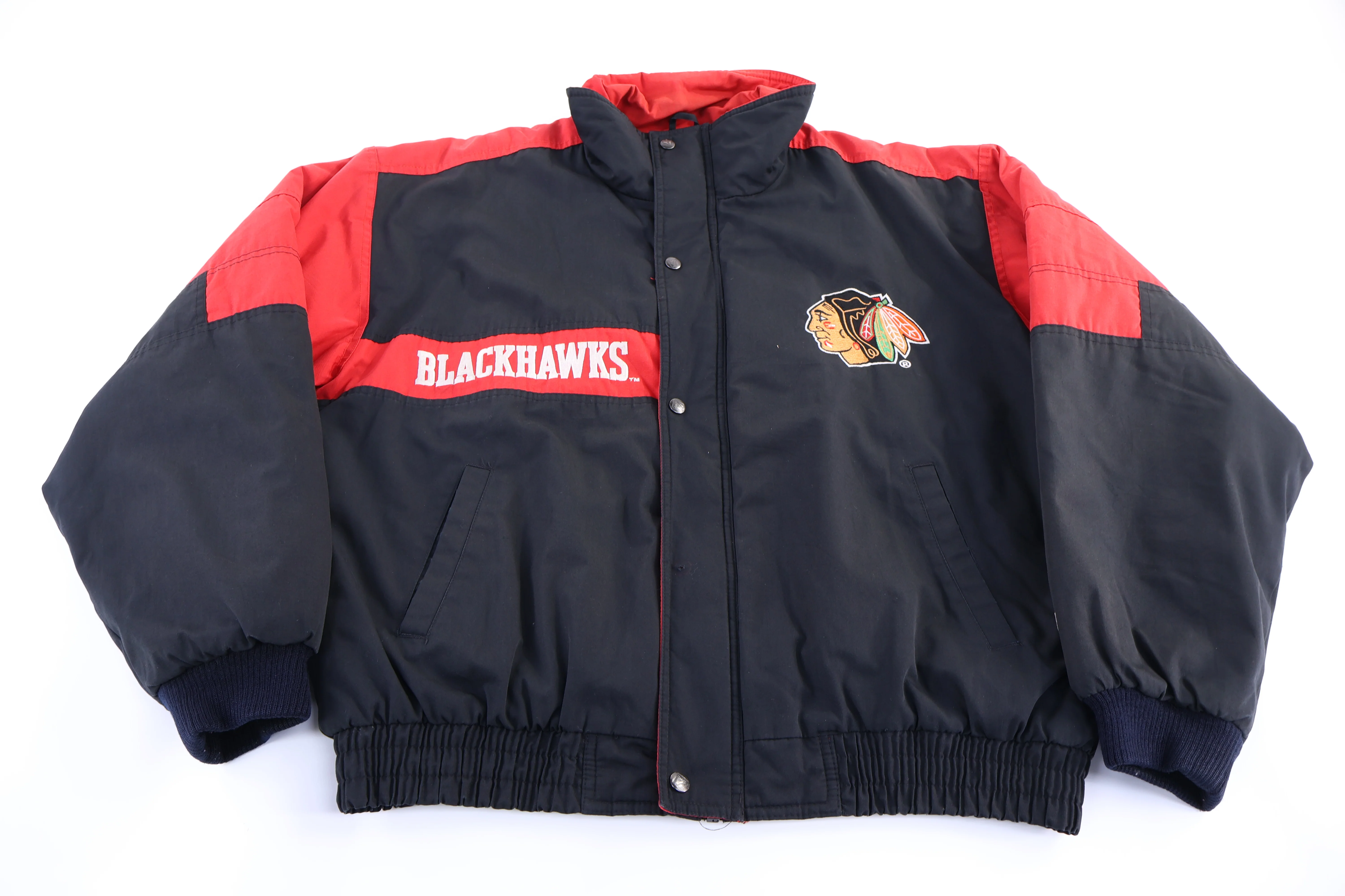Vintage Chicago Blackhawks Hockey Full Zip Jacket