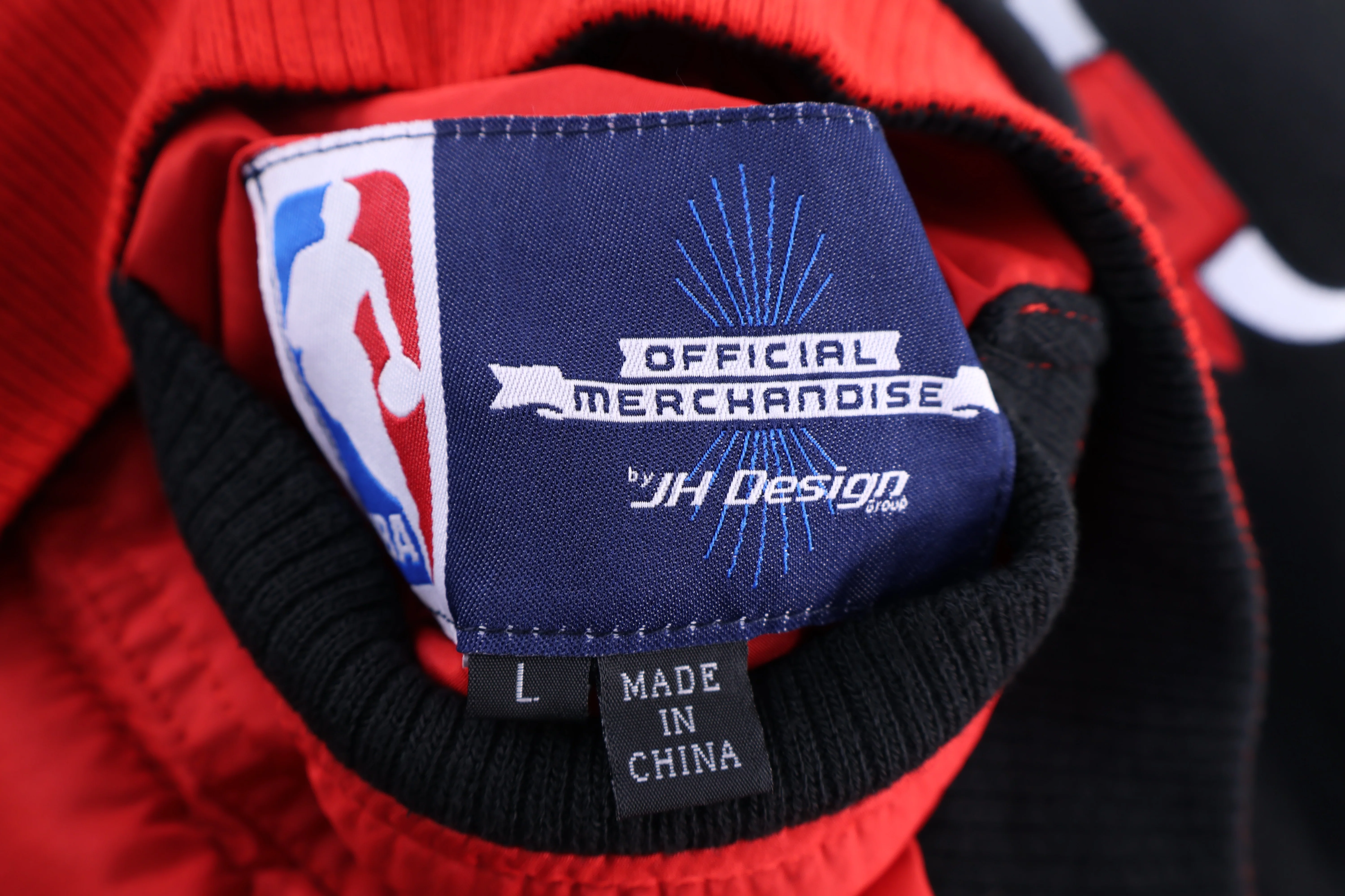 Vintage Chicago Bulls Basketball Reversible Jacket - Image 5