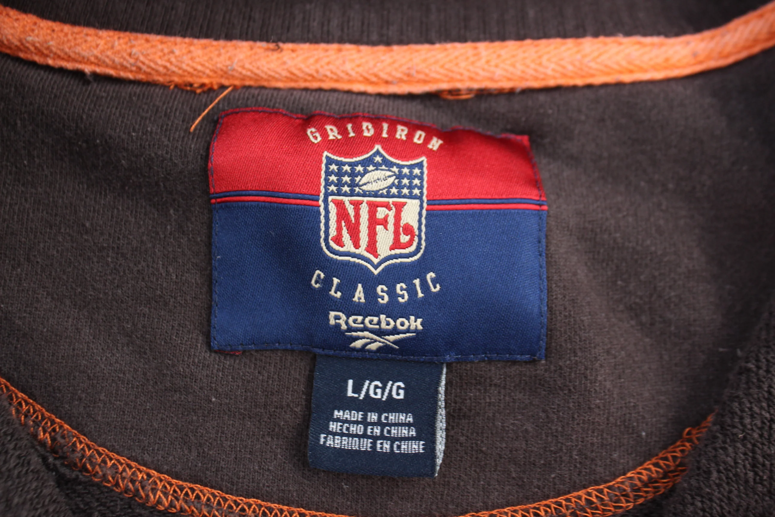 Vintage Cleveland Browns Football Full Zip jacket - Image 3