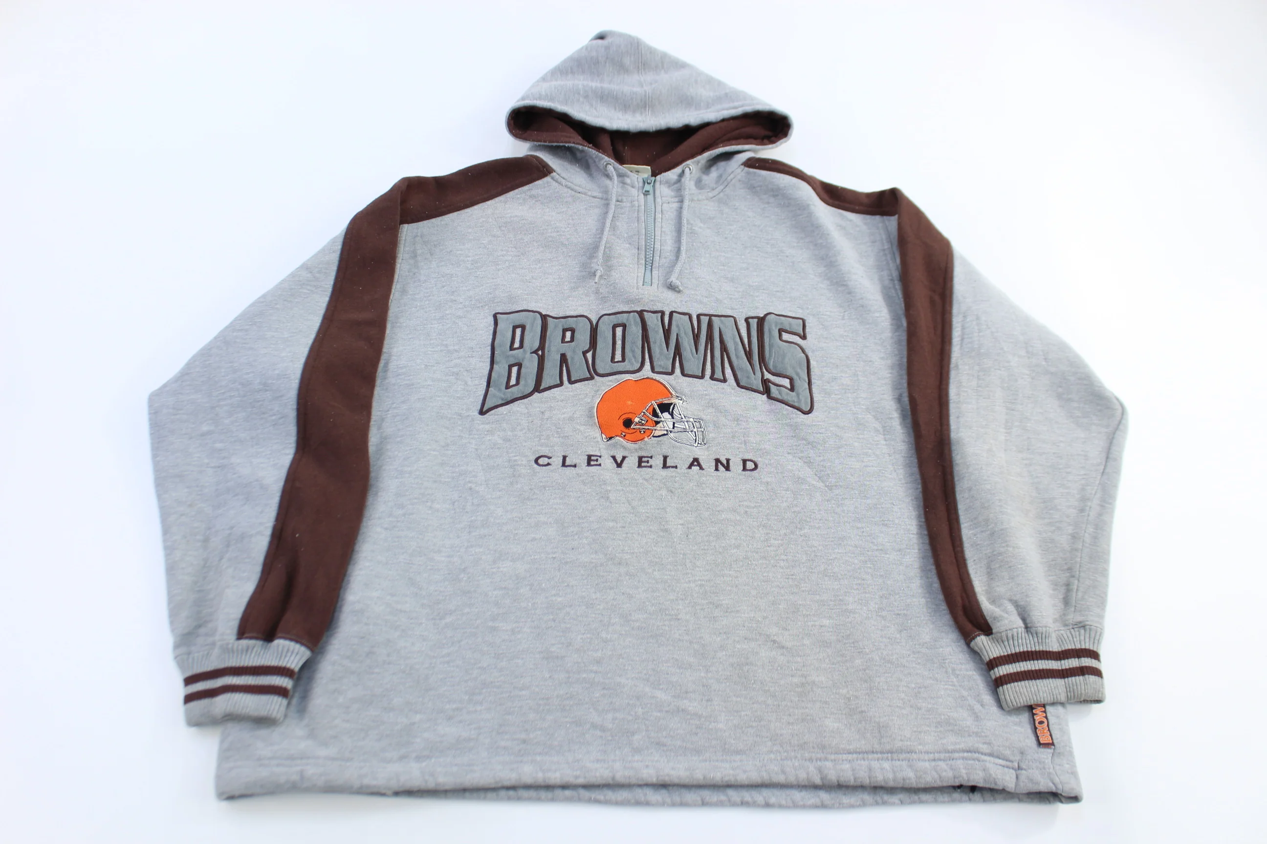 Vintage Cleveland Browns Football Pullover Hoodie